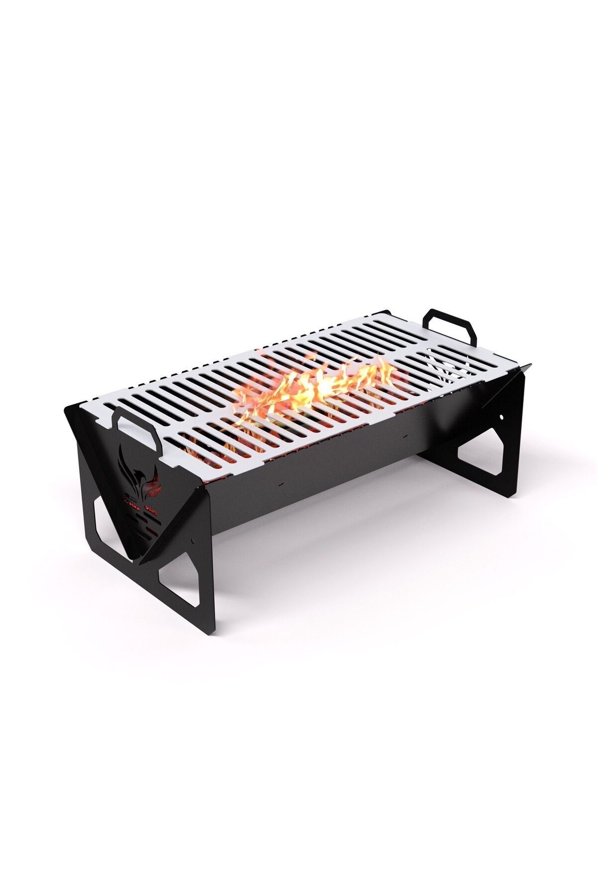WiseGrill Taşınabilir Çantalı Metal Mangal Kolay Kurulum Ve Portatif WiseDec V7 6