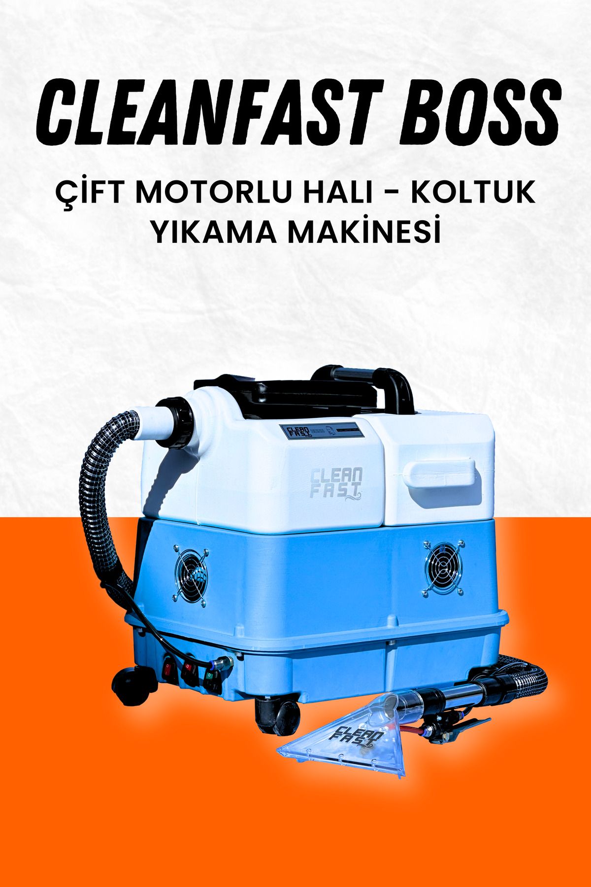 CLEANFAST İNOVASYON CLEANFAST BOSS HALI KOLTUK YIKAMA MAKİNASI