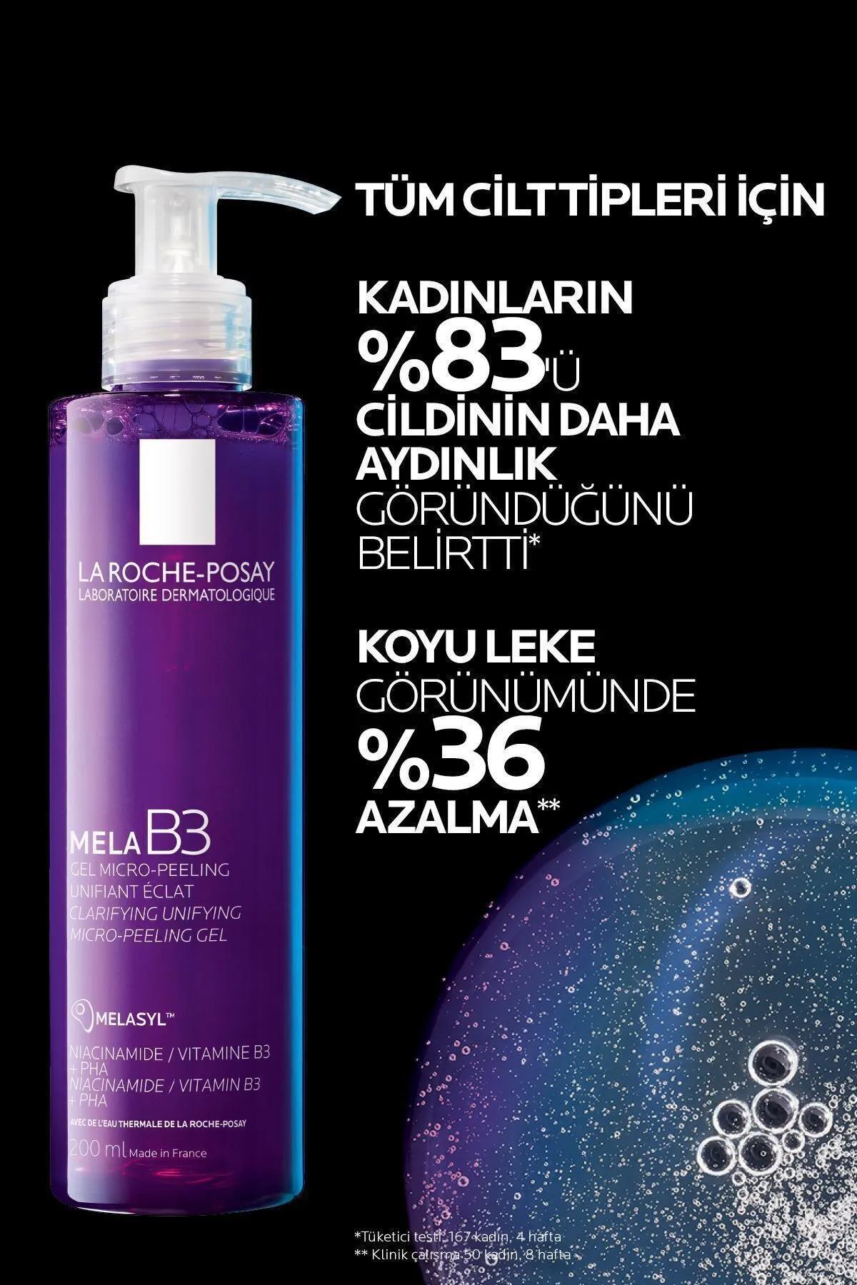 پاک کننده صورت   La Roche Posay | PARKFARMA890090 اورجینال - تصویر 3