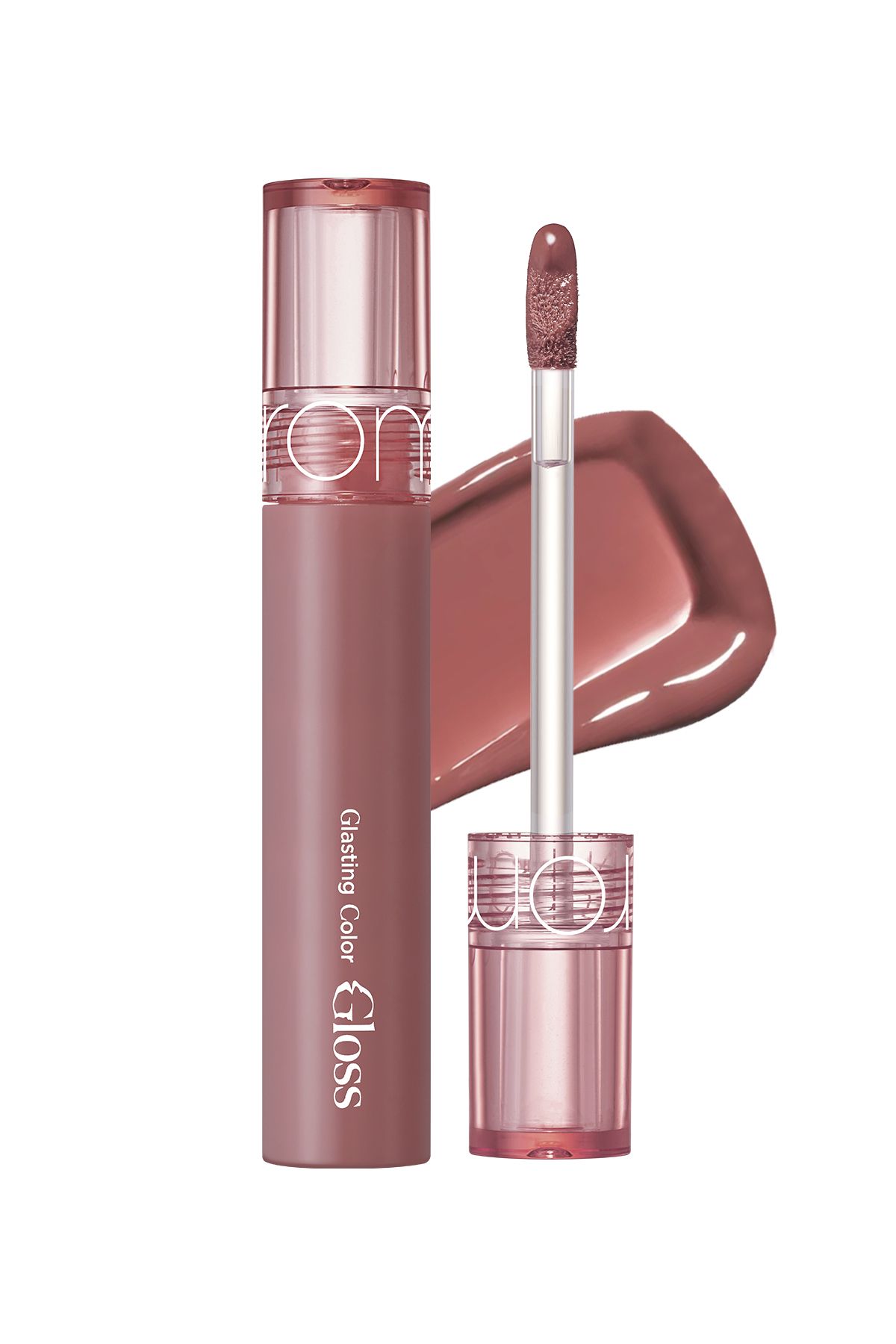 Romand-Vegan Lip Gloss - Plump Look, Glasting Color, Providing -05 Dim Mauve 2