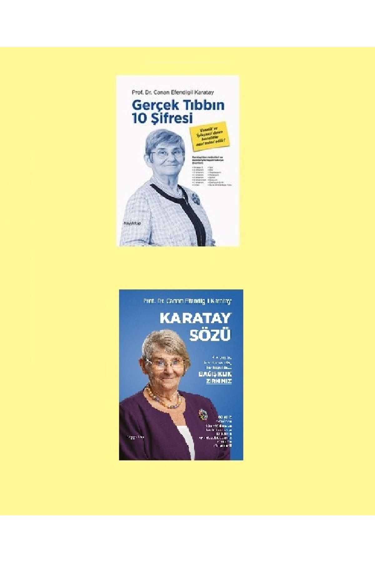 hayykitap Canan Karatay 2 Li Set Son Kitaplar / Karatay Sözü - Gerçek Tıbbın