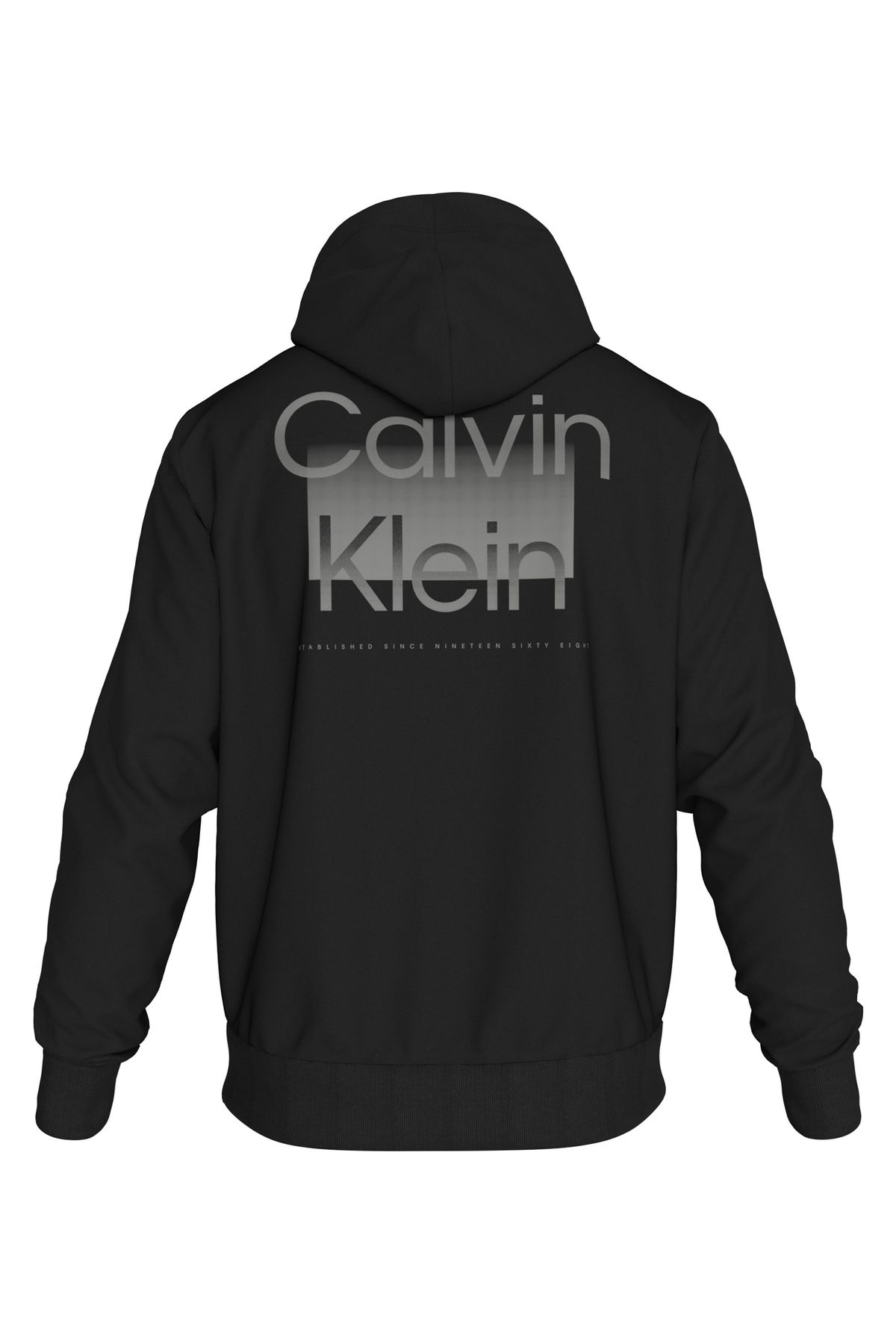 سویشرت مشکی مردانه یقه سیاه پوست k10k113079beh Calvin Klein