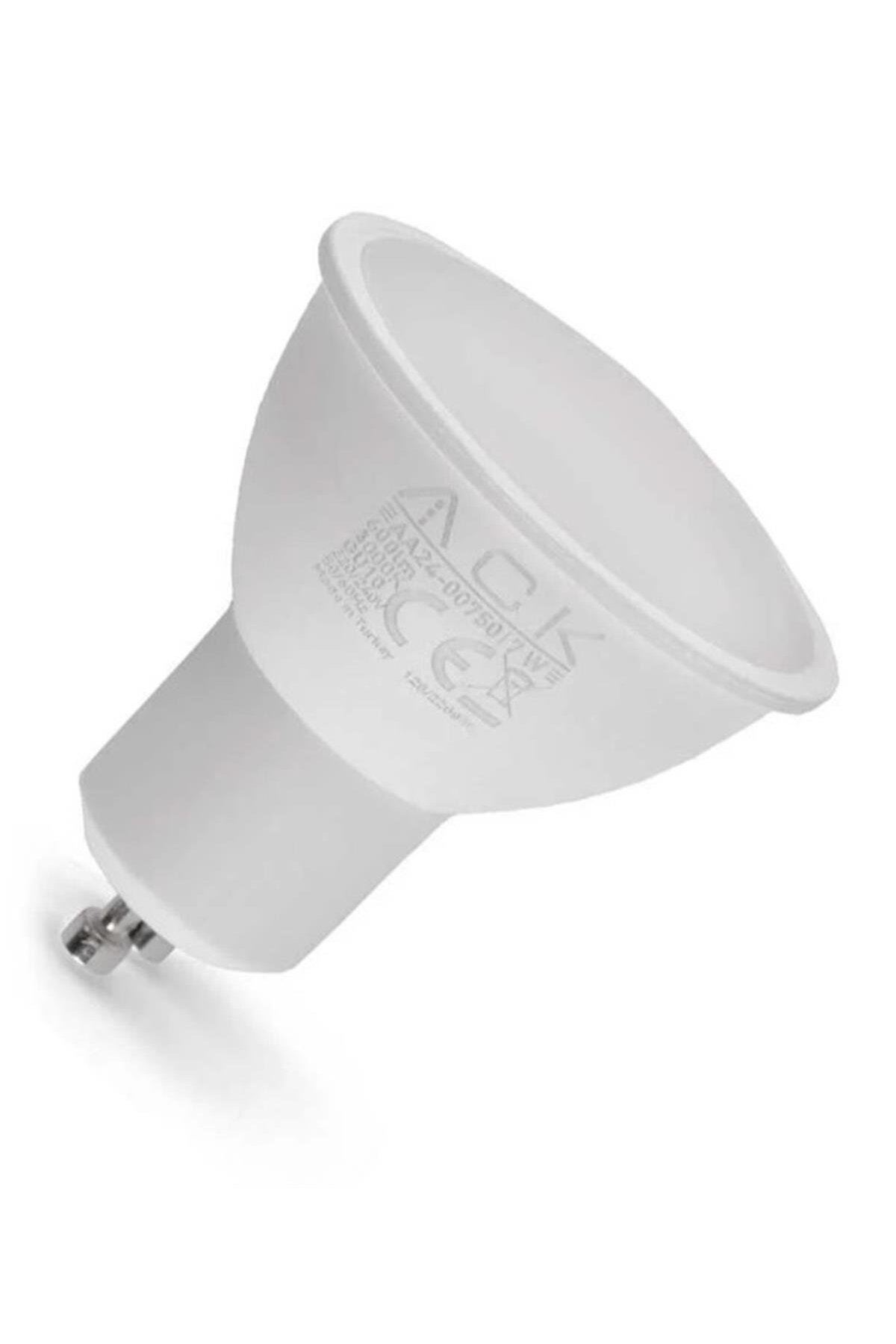 ACK Aa24-00750 7w Gu10 3000k Günışığı Difüzörlü Smd Led Ampul