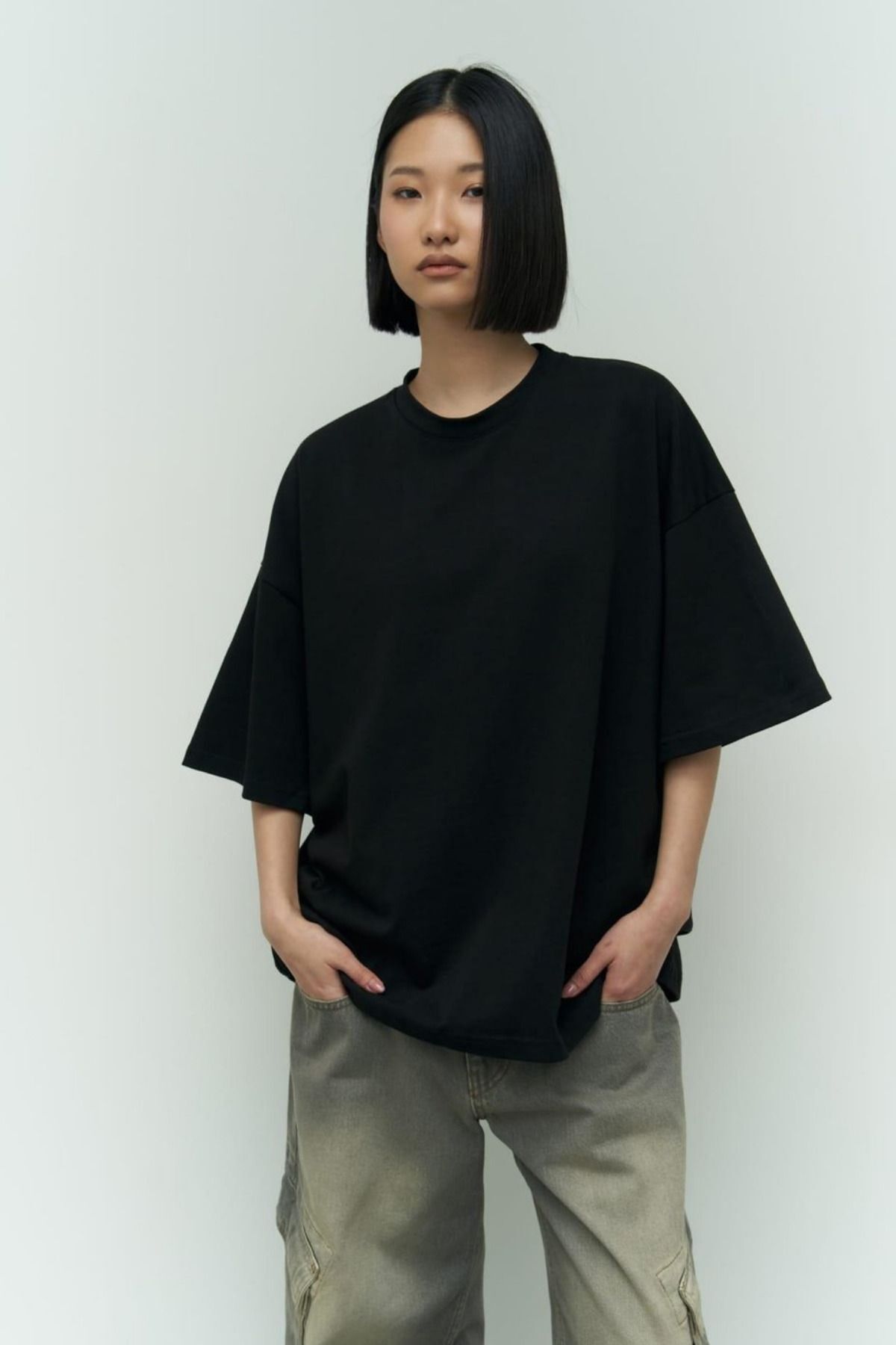 WOMEN'S OVERSIZE BREATHABLE LOOSE FIT SHORT SLEEVE T-SHIRT