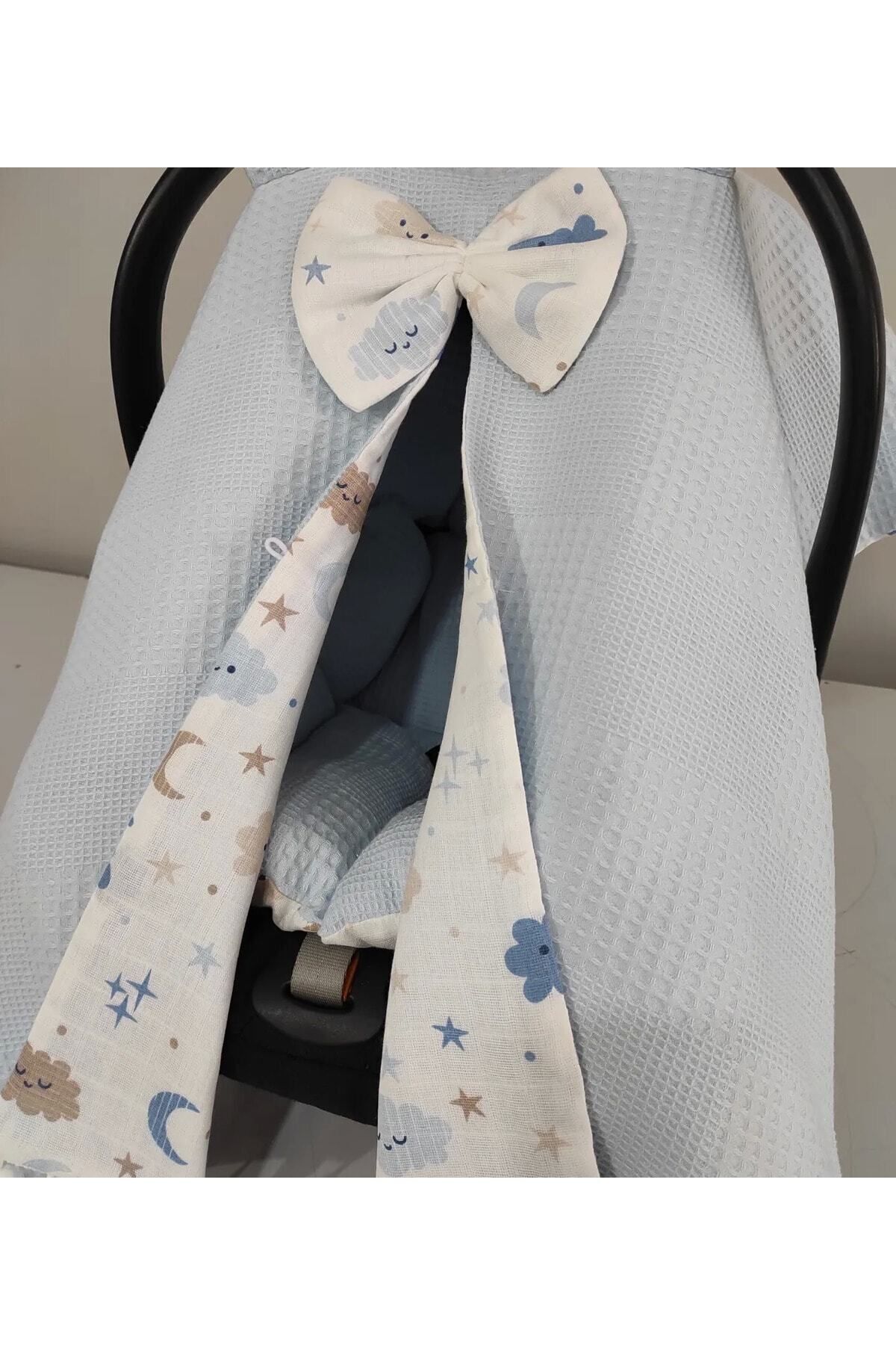 Azra design Orjinal Satıcı Ismi !!puset Örtüsü Ve Puset Minderi fotoğrafı 3 (önizleme)