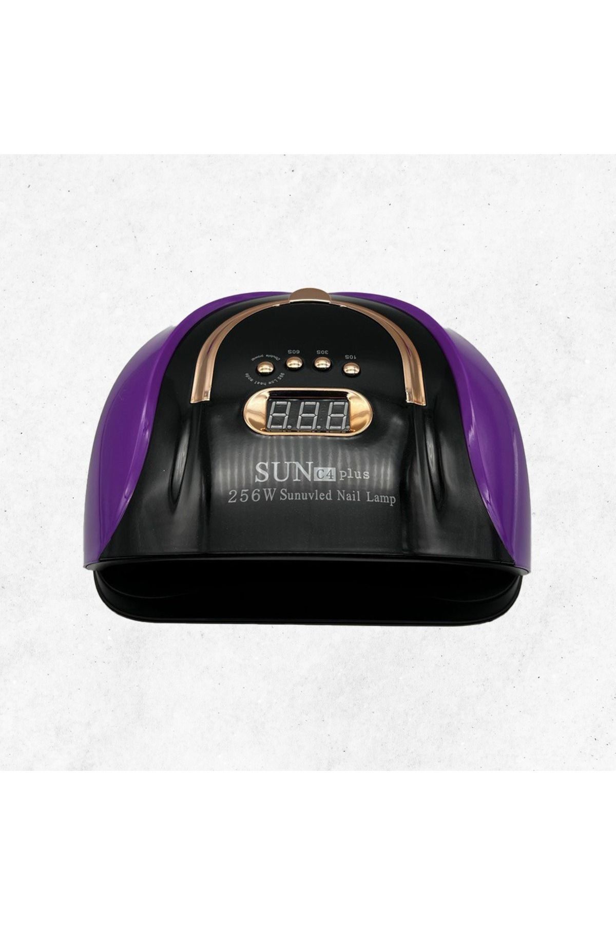 دستگاه SunC4 Plus UV LED - لاک دائمی و خشک کردن ناخن مصنوعی با 256 وات! (رنگ بنفش) SUN UV LED Nail Lamp