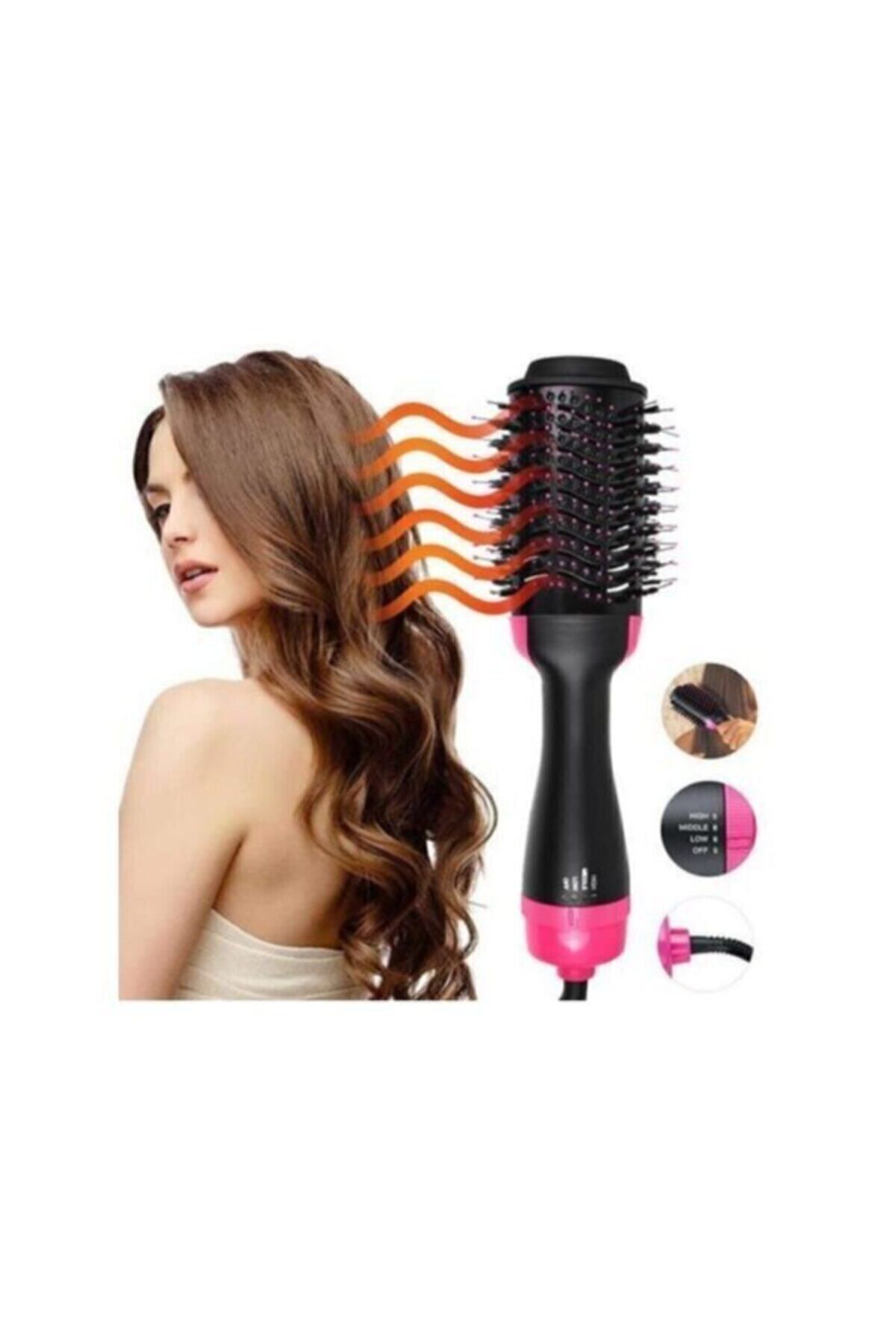 HSRC Saç Şekillendirici Fön Tarağı