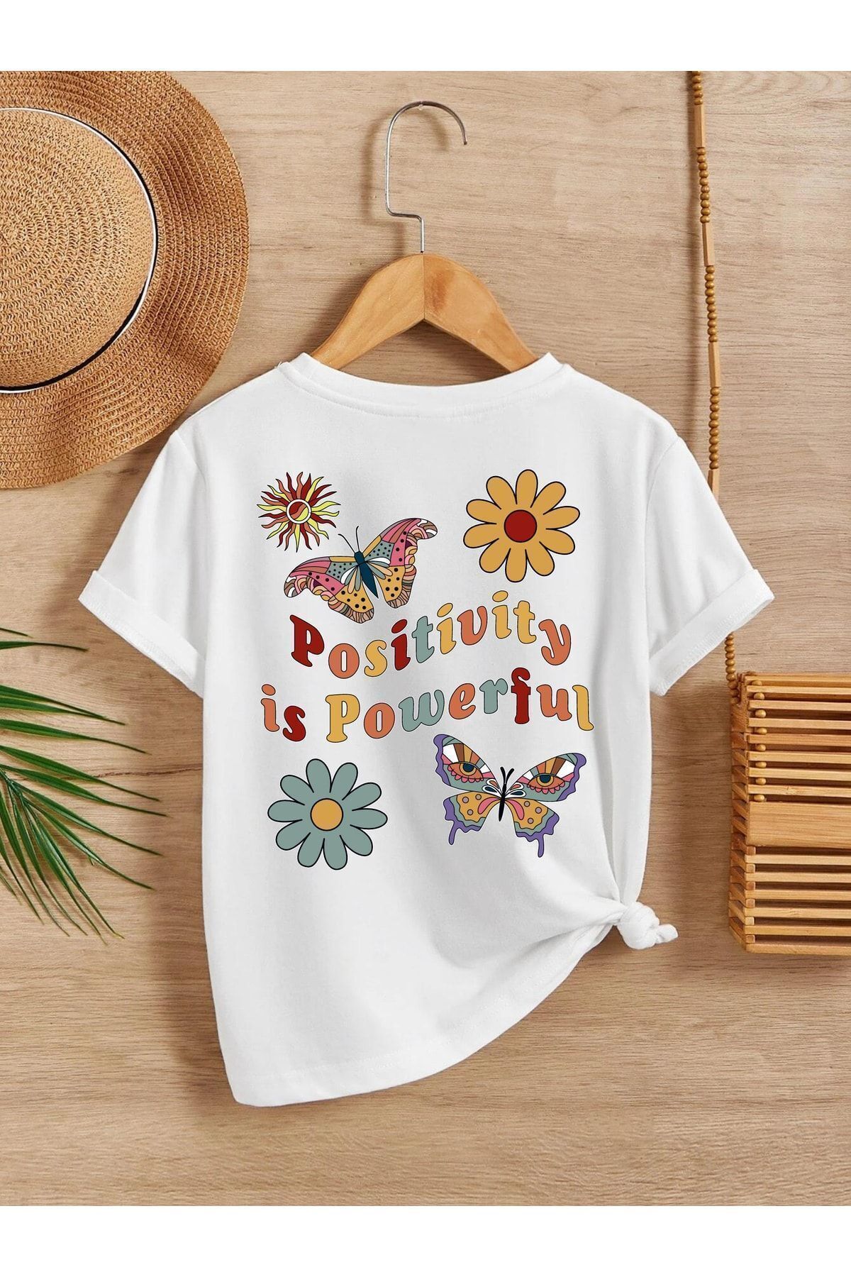 VASK Unisex Rahat Kalıp Pamuklu Baskılı Çocuk T-shirt fotoğrafı 2 (önizleme)