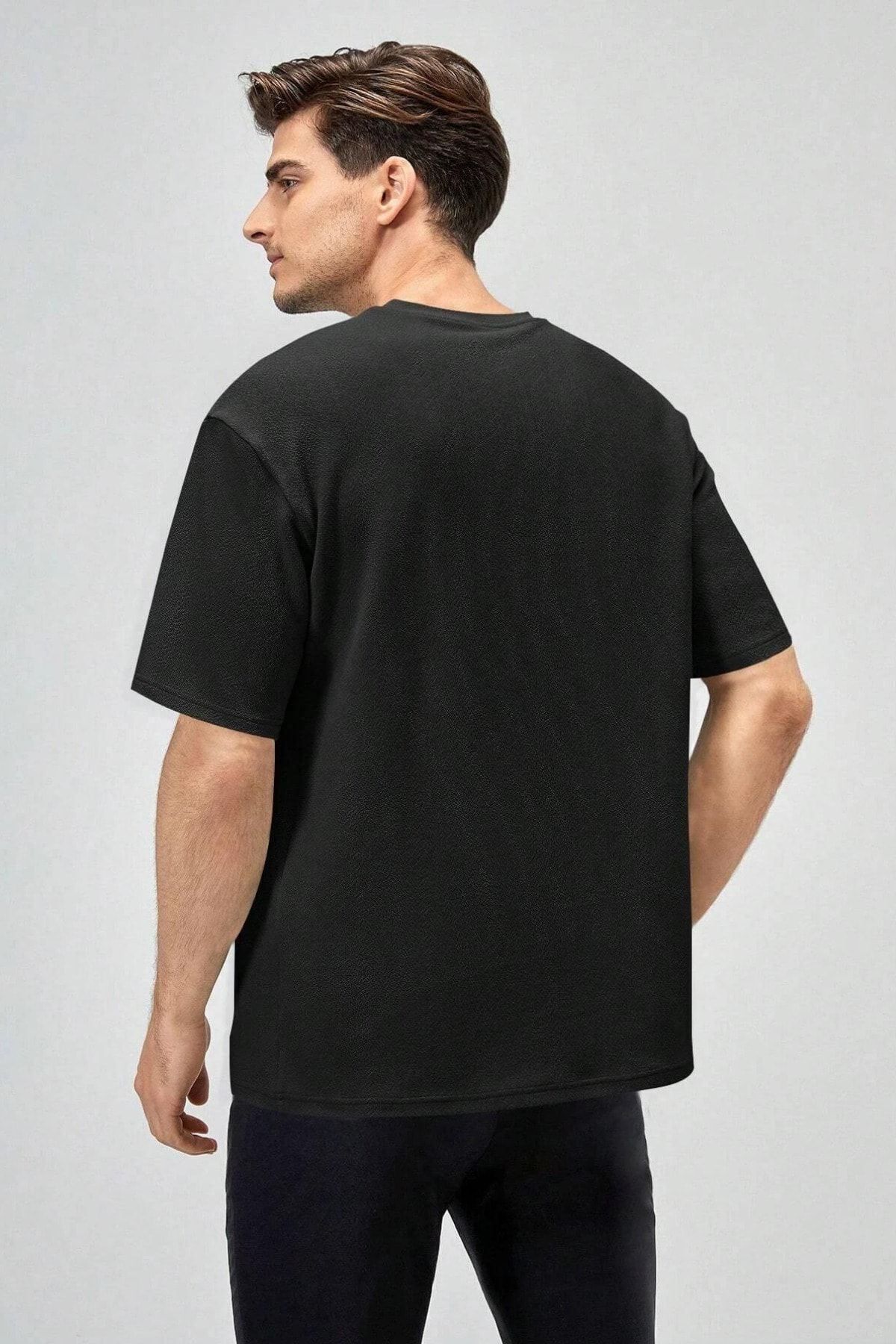 VASK-Unisex STREAM COLYN Printed Oversize T-Shirt 2