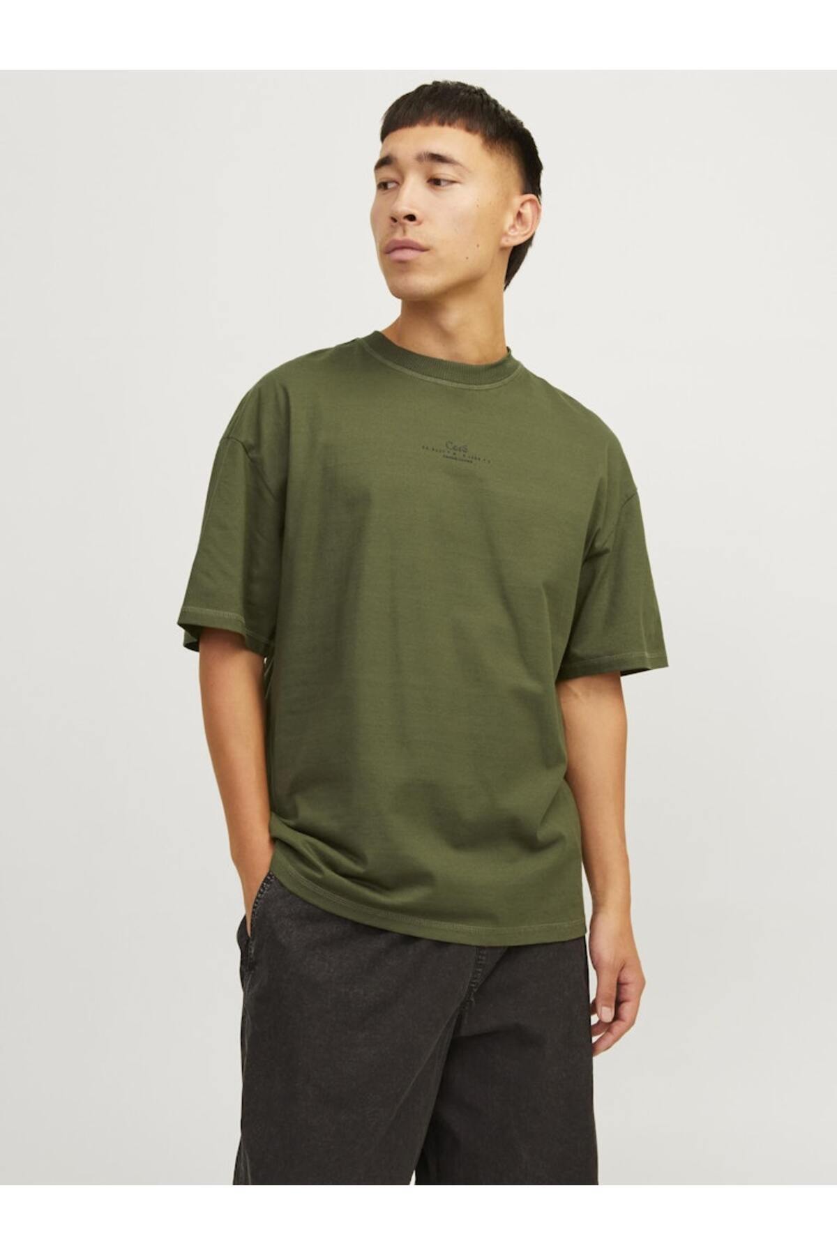 تیشرت مردانه آبی جک اند جونز | TYC0838730132M12256398010 اورجینال - تصویر 3