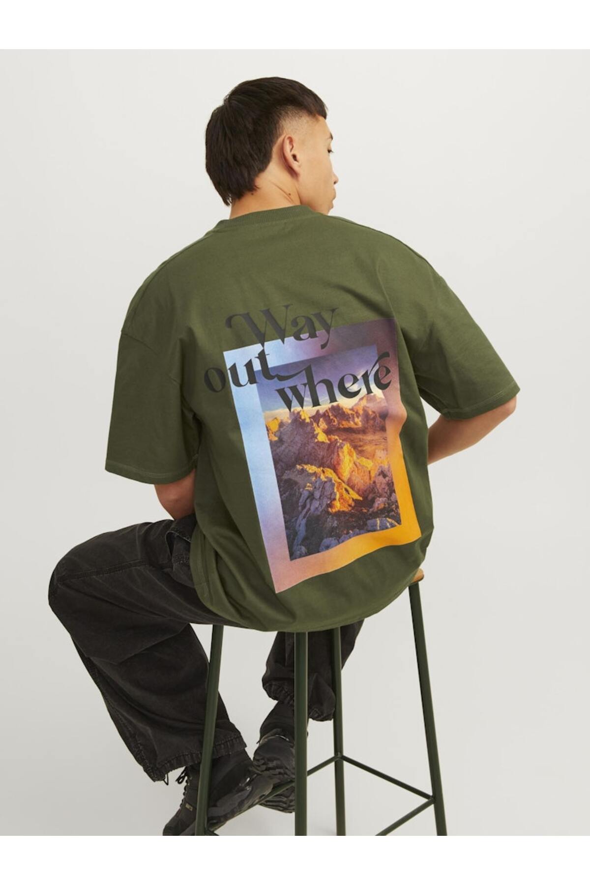 تیشرت مردانه آبی جک اند جونز | TYC0838730132M12256398010 اورجینال - تصویر 8