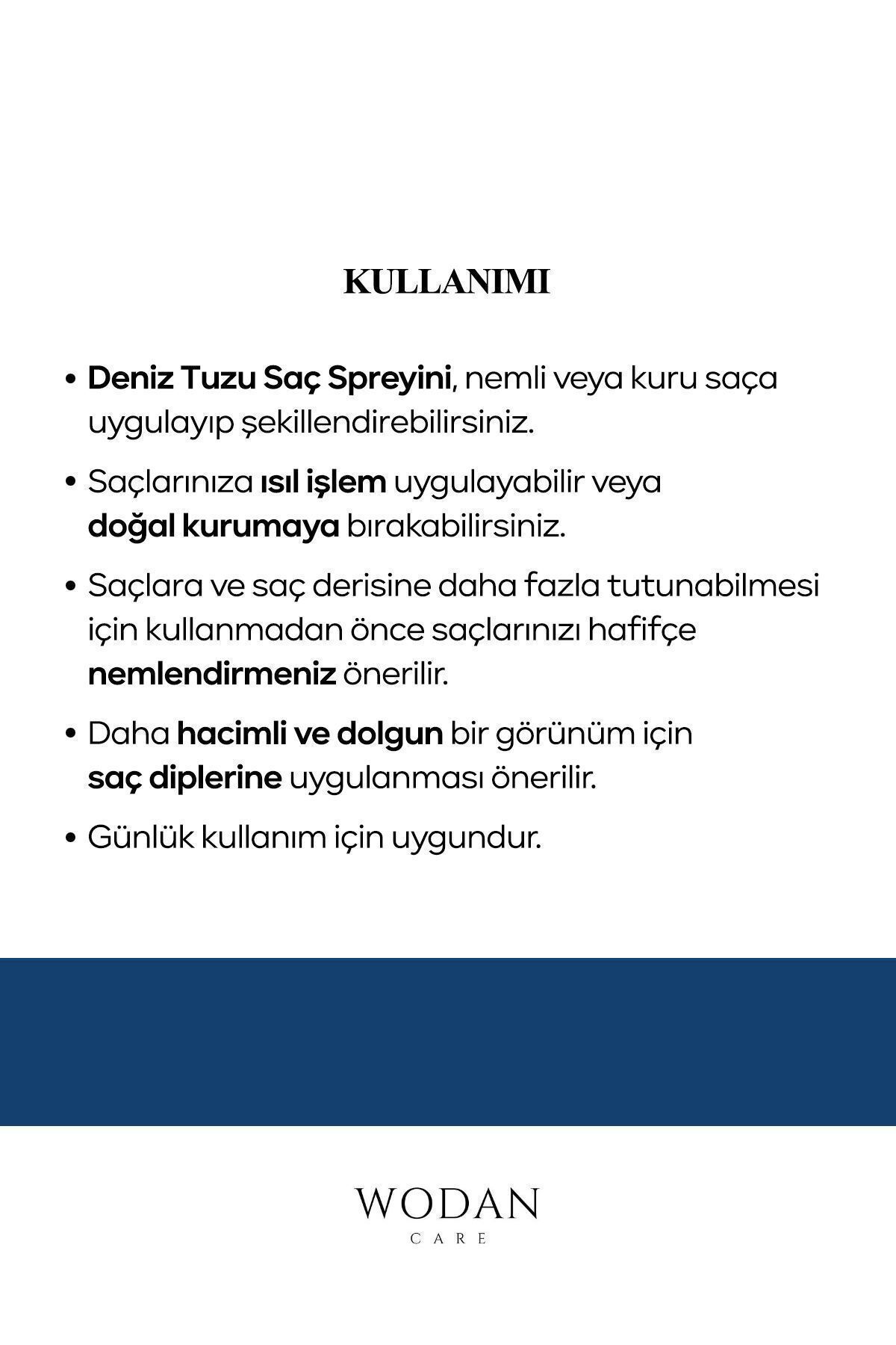 Hacim Ve Dolgunluk Veren Deniz Tuzu Saç Spreyi 250 ml — W7 — تصویر 5 از 5