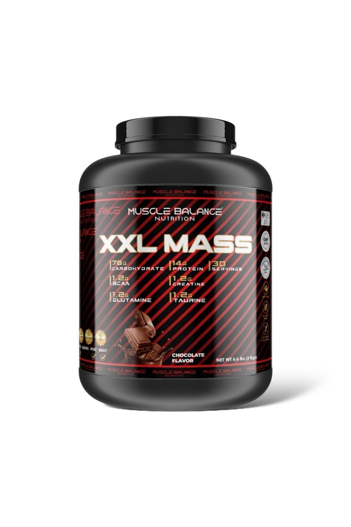 muscle balance nutrition XXL MASS GAİNER ÇİKOLATA 3KG
