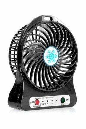 Şarjlı Mini Fan Masa Üstü Vantilatörü Usb Soğutucu Sessiz El Fanı PZR-223990790661
