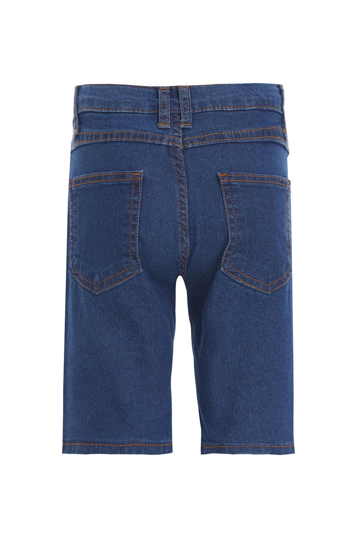 شورت و شلوارک پسرانه آبی دفکتوDefacto | U2950A621SM اورجینال - تصویر 4