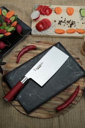 Mutfak Bıçak Seti Et Sebze Ekmek Meyve Şef Bıçağı ( Çin Satırı ) Red Craft Serisi şef14