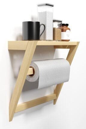 Kağıt Banyo Havluluk Banyoya Havlu Kağıtlık Mutfak Seti Askısı Modelleri Düzenleyici Havluluklar Ahşap-2