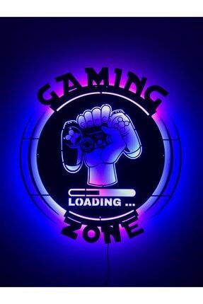 Gaming Zone Tasarımlı Işıklı Tablo PTR-278