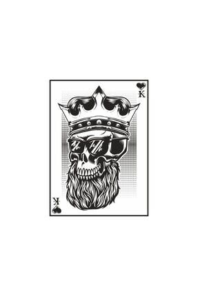 Skull King Card Sticker 8705932073967
