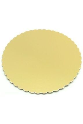 32 cm Çapında 1 mm Kalınlığında Ince Gold Mendil Pasta Altlığı 10'lu 3231800