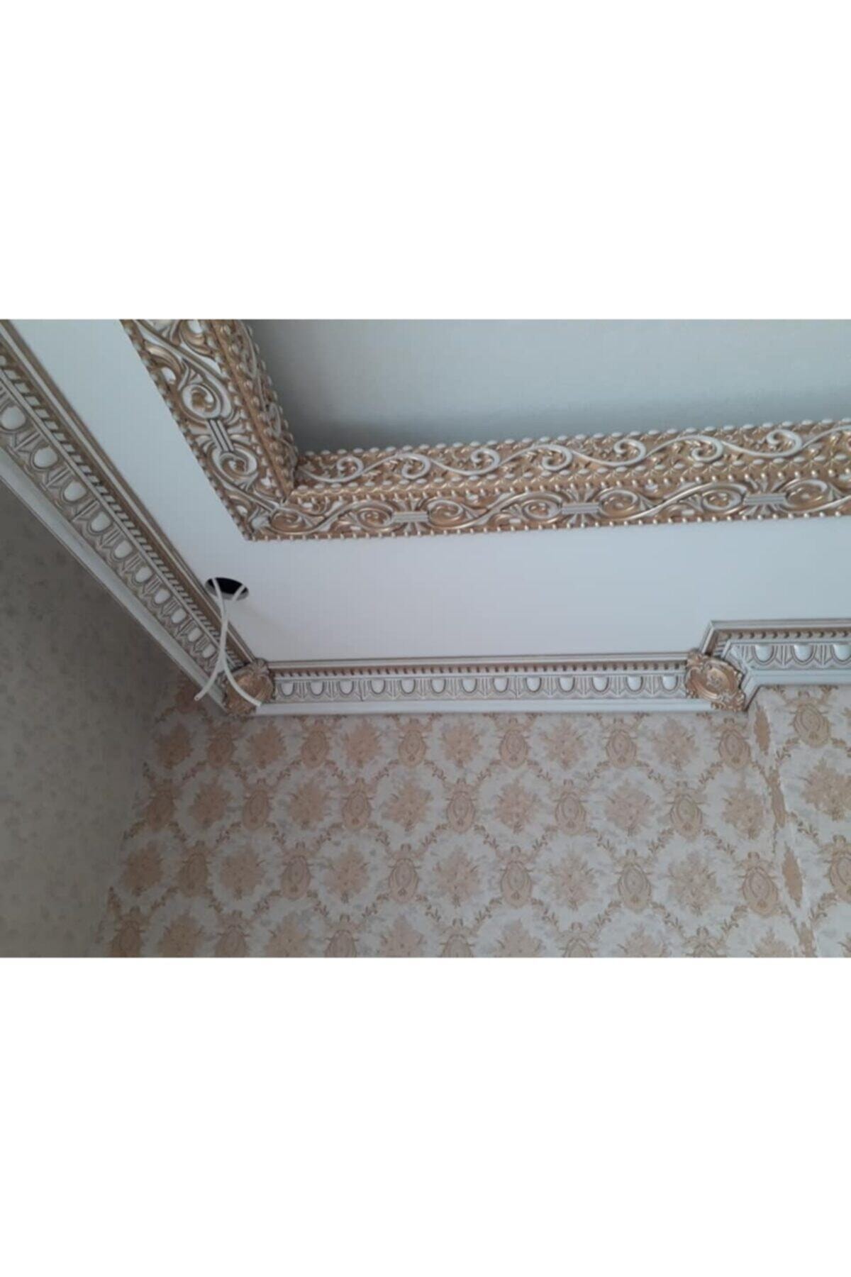 Docogold Saray Tavan Çıta Bordür Kahve Eskitme 10 Cm X 100cm 6