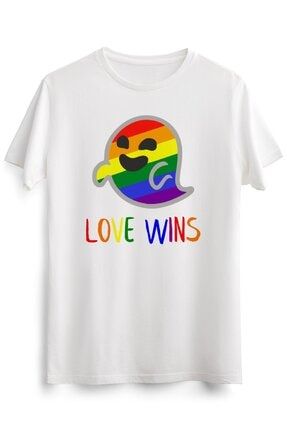 Erkek Beyaz Gaysper Love Wins Lgbt Gay Lesbian Queer Pride DW2165