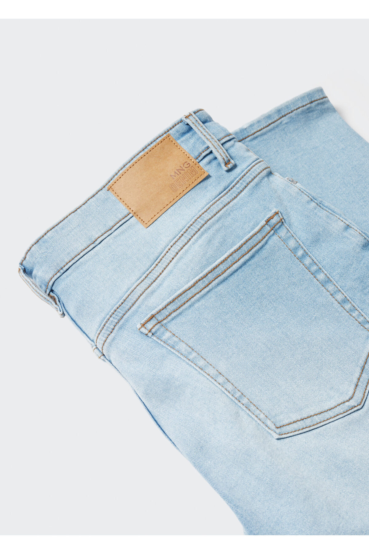 MANGO Man-Blugi pentru bărbați din denim lejer57040683 9