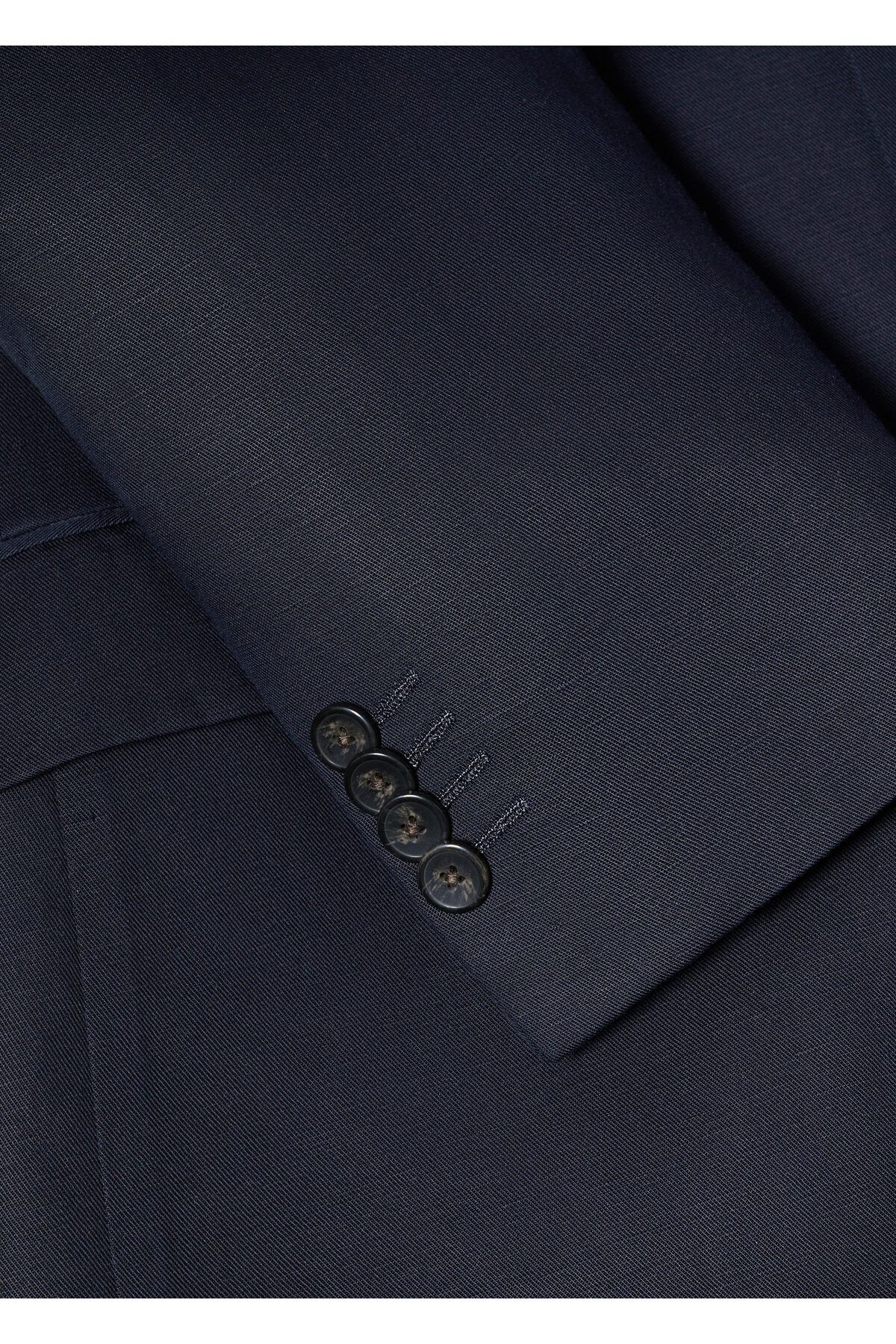 MANGO-Pánska námornícka modrá bunda Blazer -57140547 7