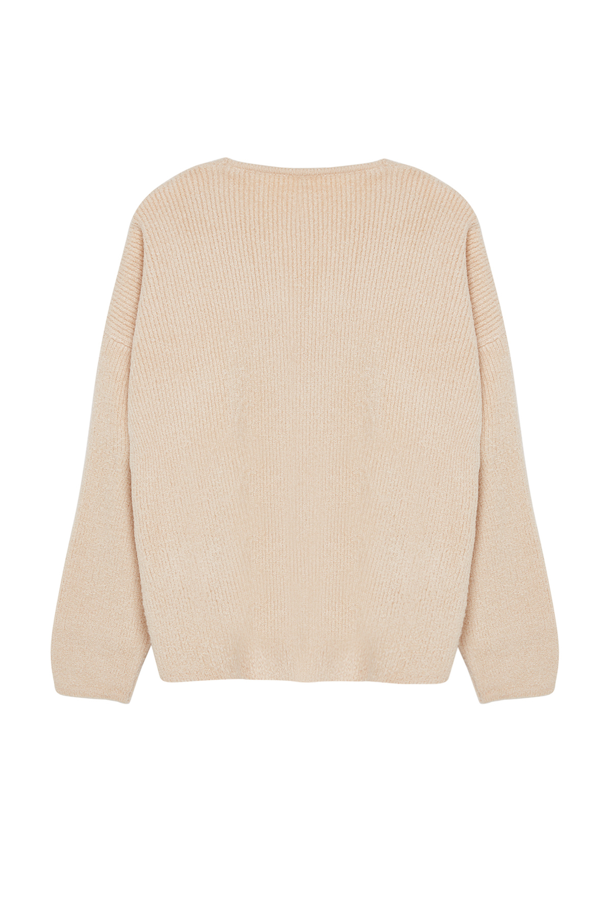 Trendyolmilla  Taş Yumuşak Dokulu Kruvaze Triko Hırka TWOAW25HI00163 - Görsel 7