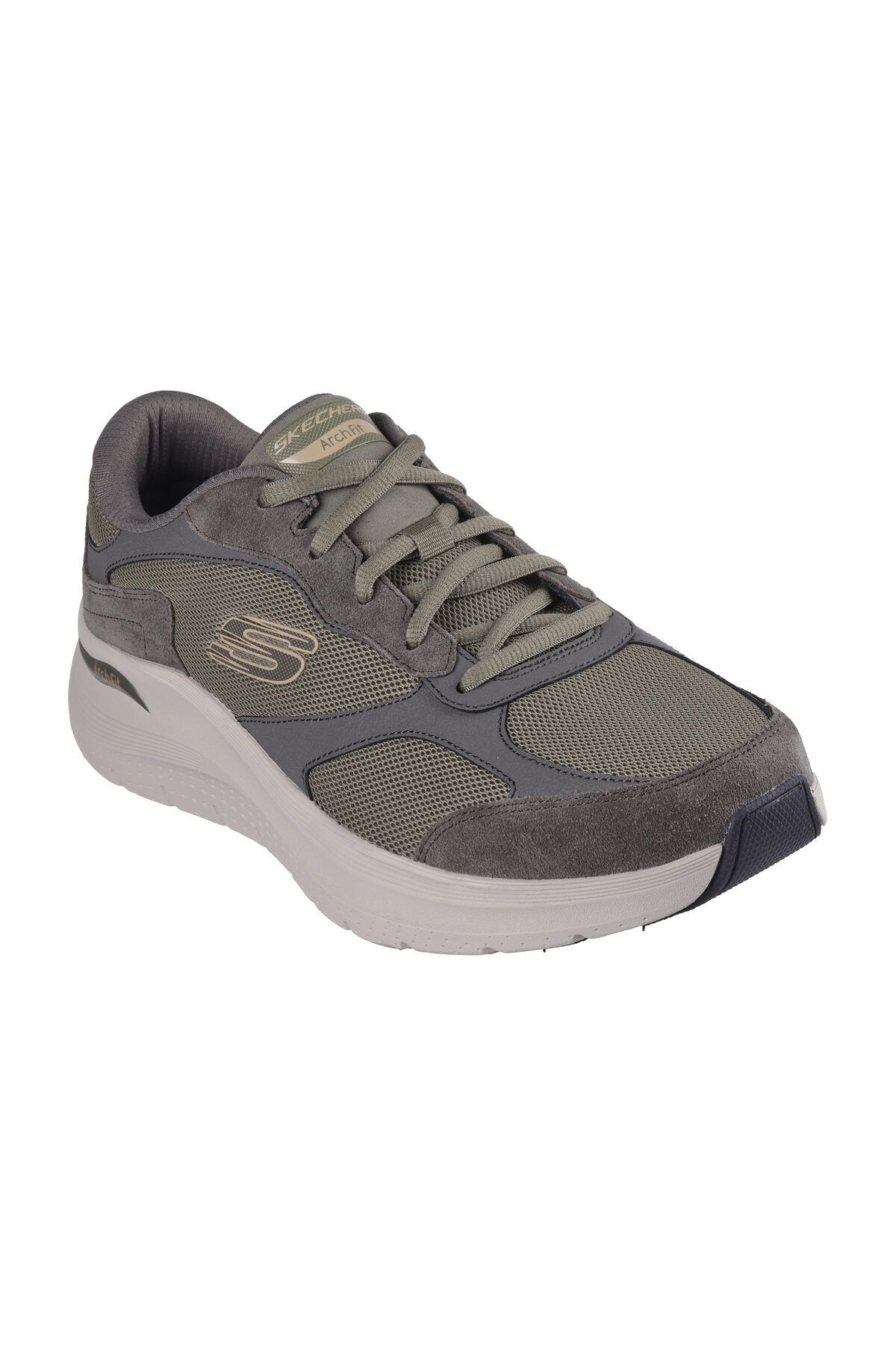SKECHERS-Grüne Lauf- und Trainingsschuhe für Herren 1