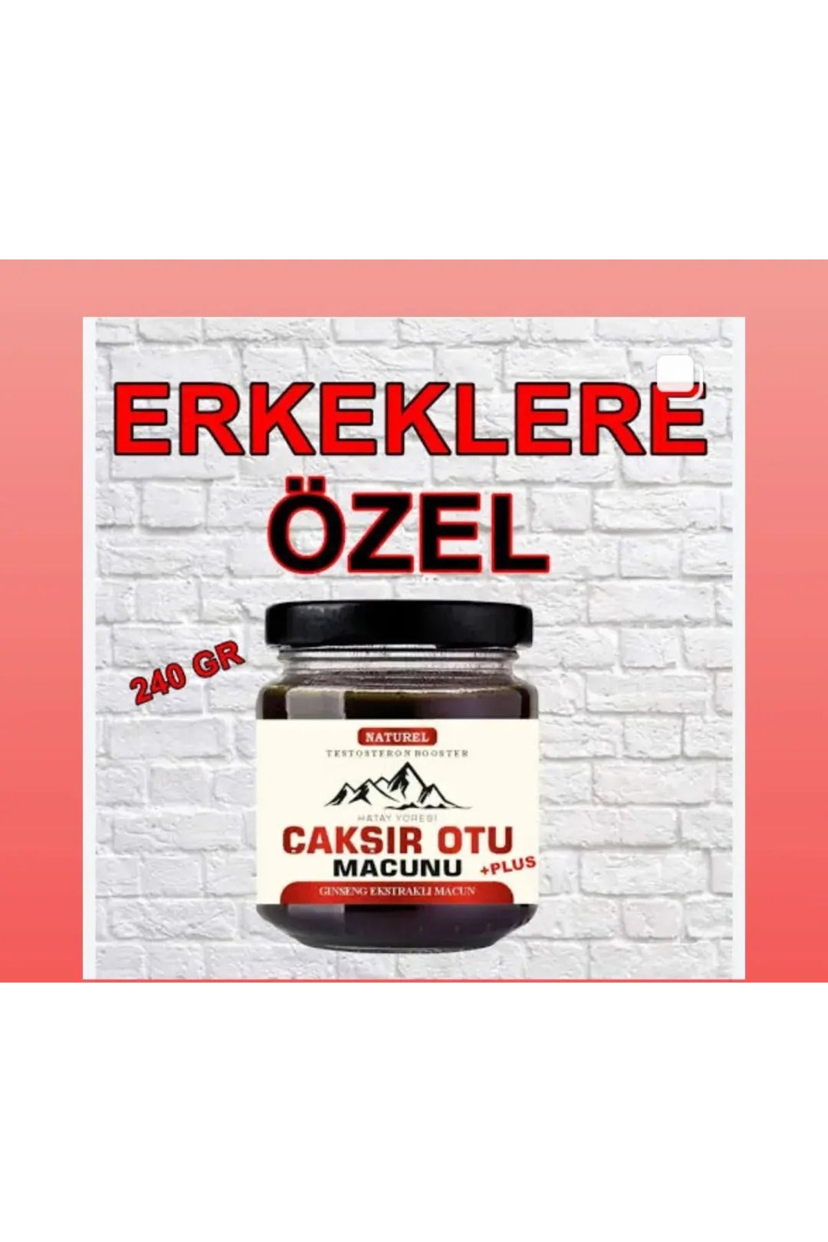 Natural Çakşır Otu Macunu 240gr