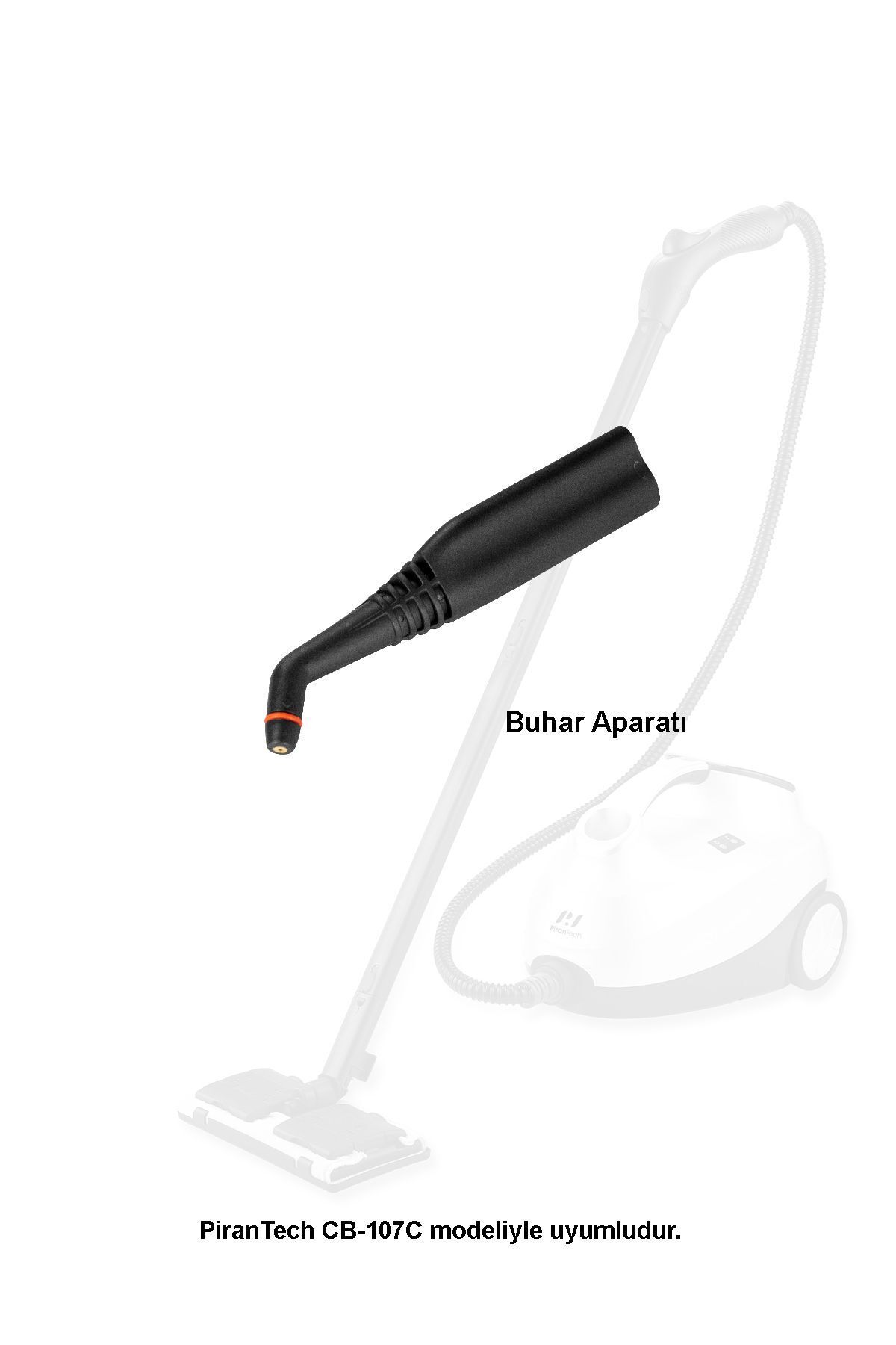 pirantech CB-107C Buharlı Temizlik Makinası Yedek Buhar Aparatı