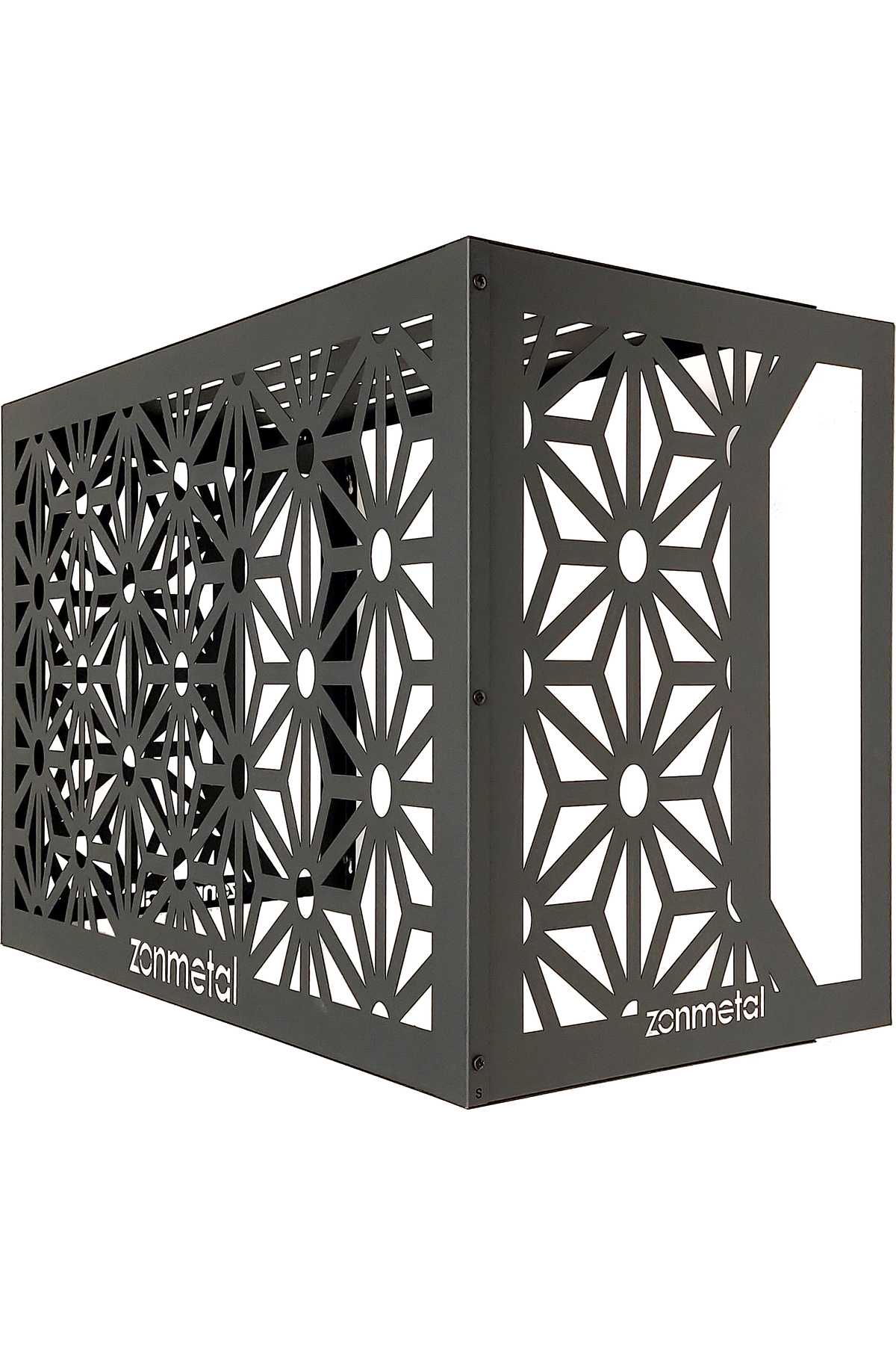 zonmetal Origami Klima Motoru Gizleme Kafesi RAL 7016 Antrasit