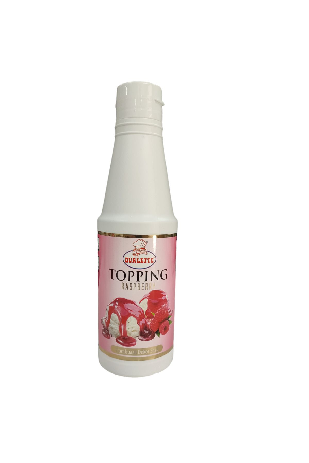ovalette TOPPİNG DEKOR SOSU FRAMBUAZ 1 KG APSAL