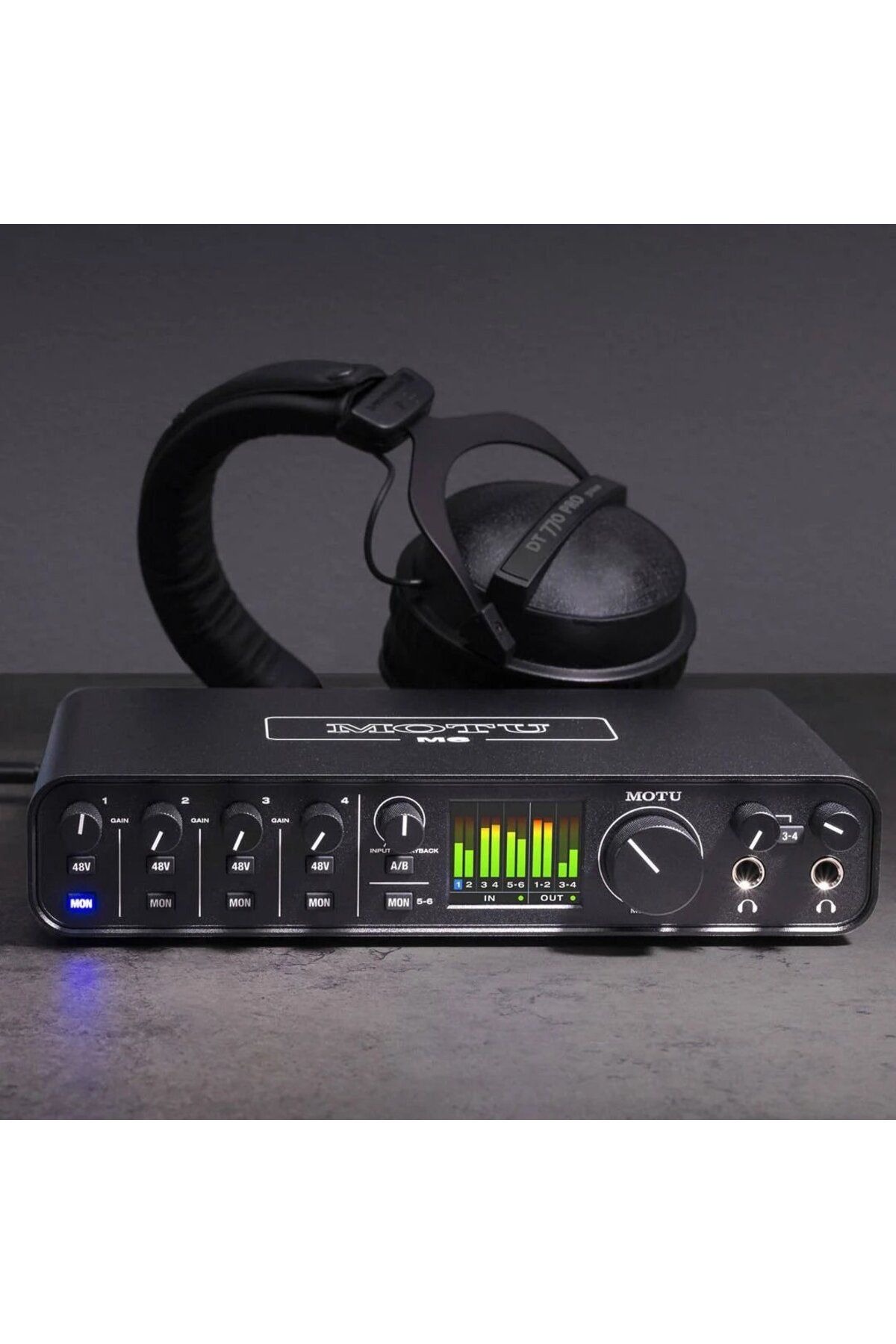 MOTU-M6 Ess Sabre32 Usb-C Low Latency Studio Sound Card 3