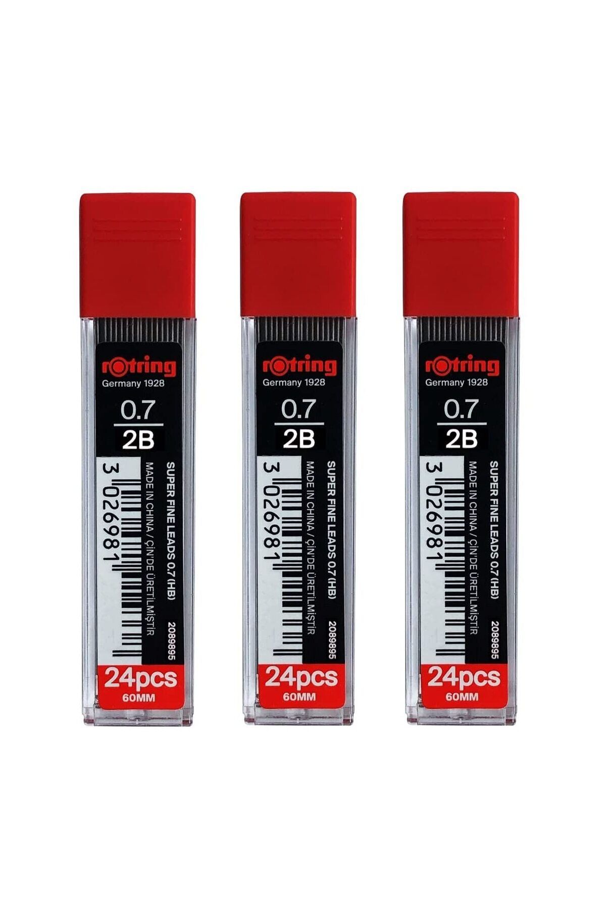 Rotring-قلم رصاص سوبر بوليمر 0.7 - 4 قطع 3