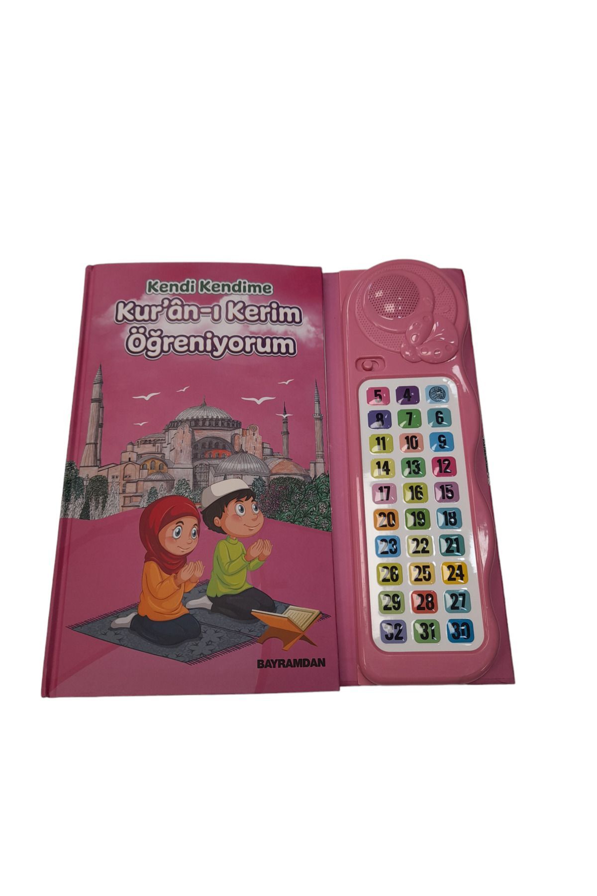 hüseyin ceran Kendi Kendime Kuran-ı Kerim Öğreniyorum Kitaplı Kuşe Baskılı Sesli Cihaz Elif Ba Kuran Öğretici fotoğrafı 3 (önizleme)