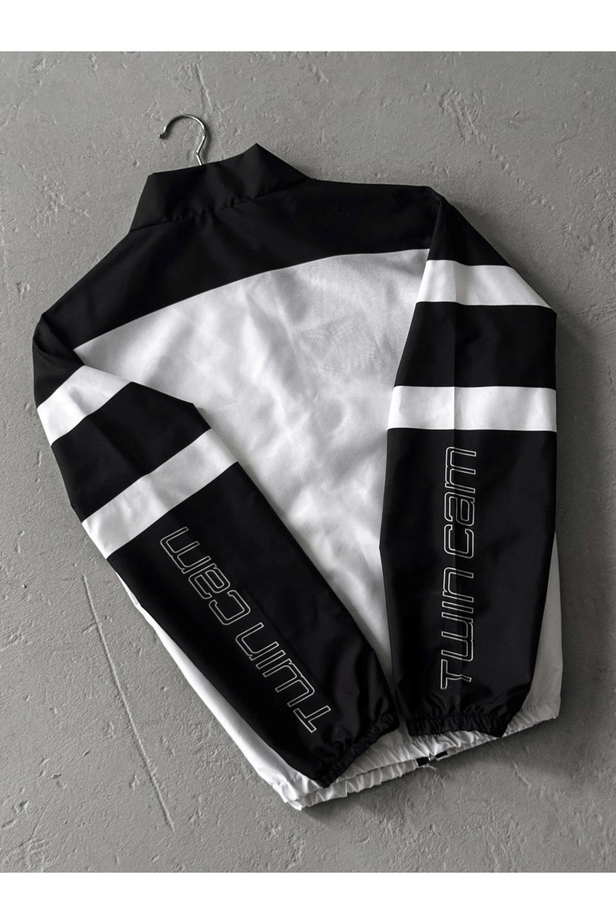 Richarlison  Unisex Beyaz Dijital Baskılı Tam Fermuarlı Yağmurluk & Rüzgarlık - Görsel 2