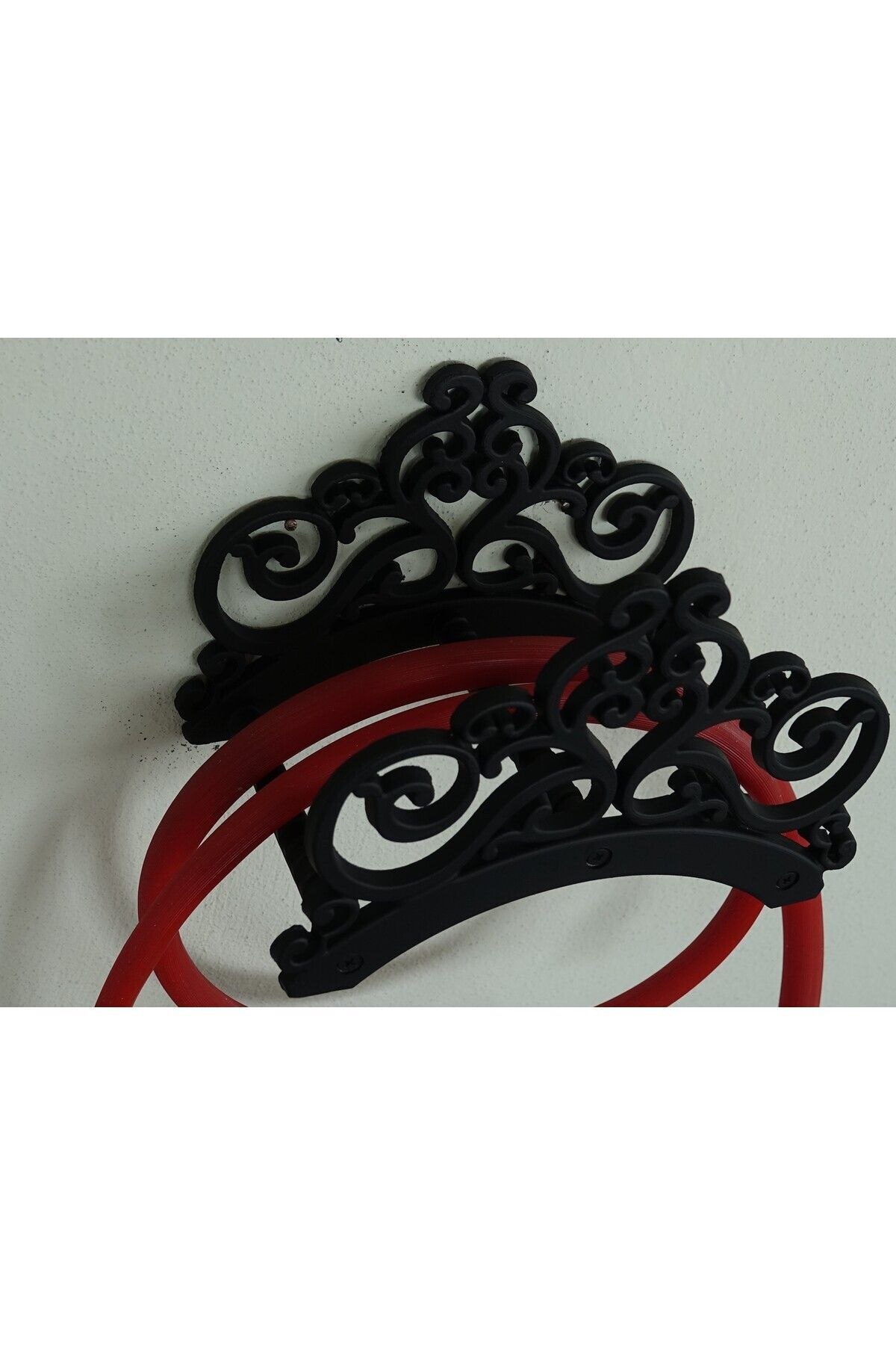 Ant BAHÇE DEKORASYON ANTİK TARZ DÖKME DEMİR HORTUM ASKISI