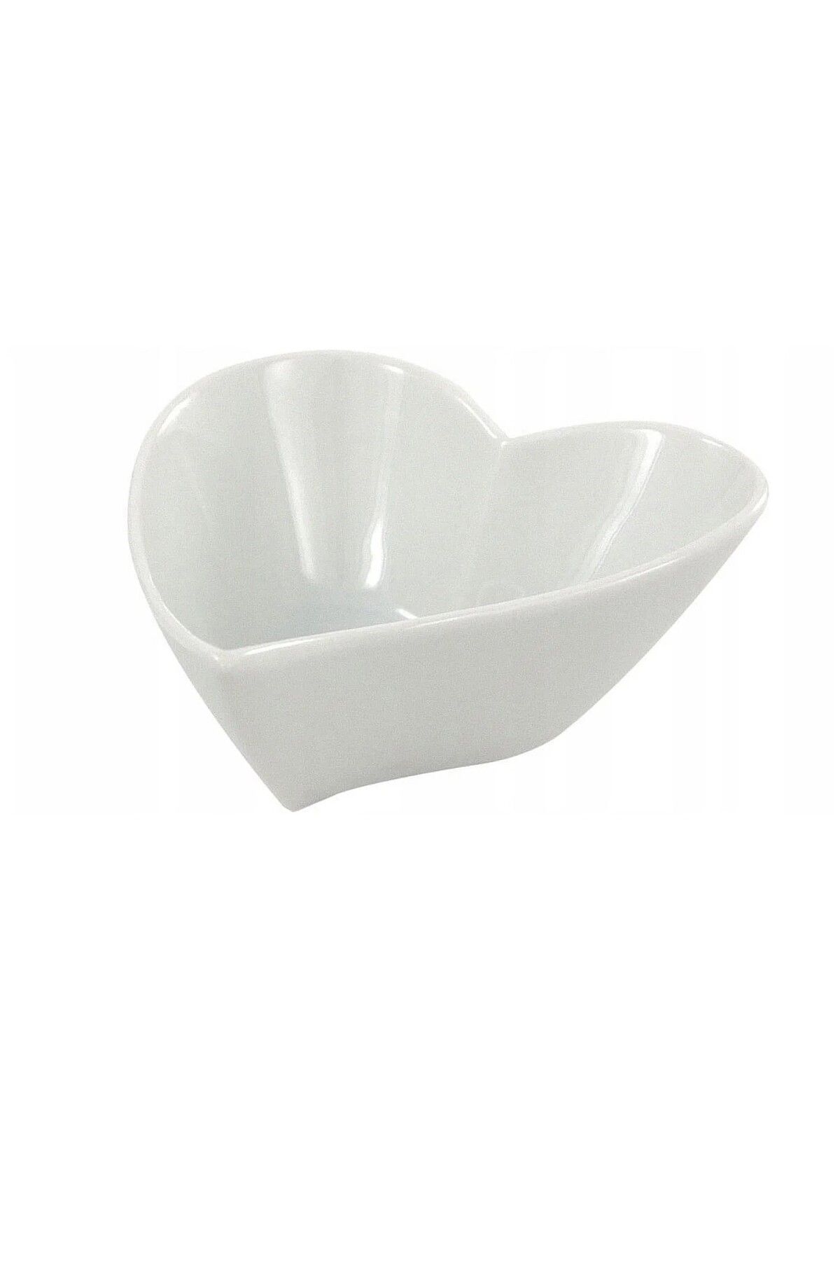 ultraform-Porcelain Heart Bowl Std 14x12cm Snack Bowl 4-Piece Kitchen Appliance Appetizer Presentation Plate Hotel Quality Hard 4