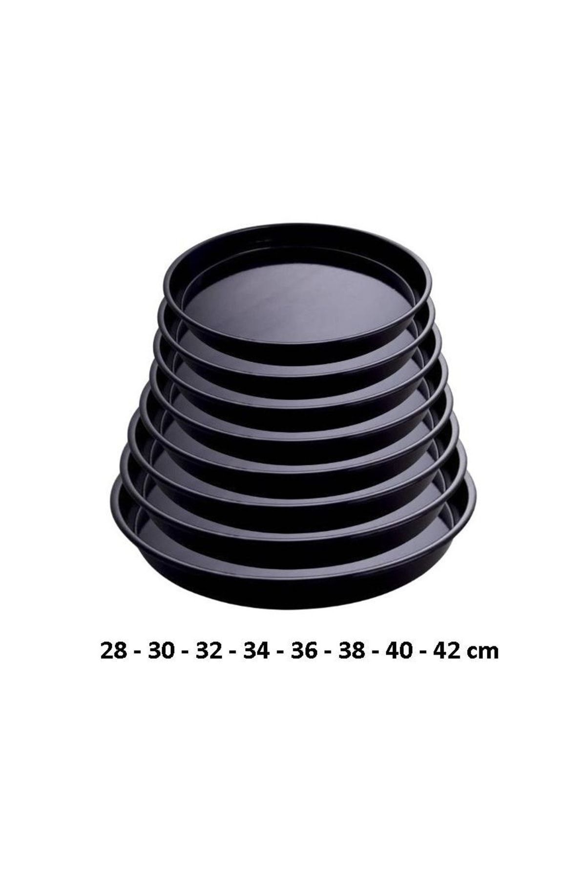 Emaye Fırın Tepsisi Yuvarlak 8'li Set 28-30-32-34-36-38-40-42 Cm