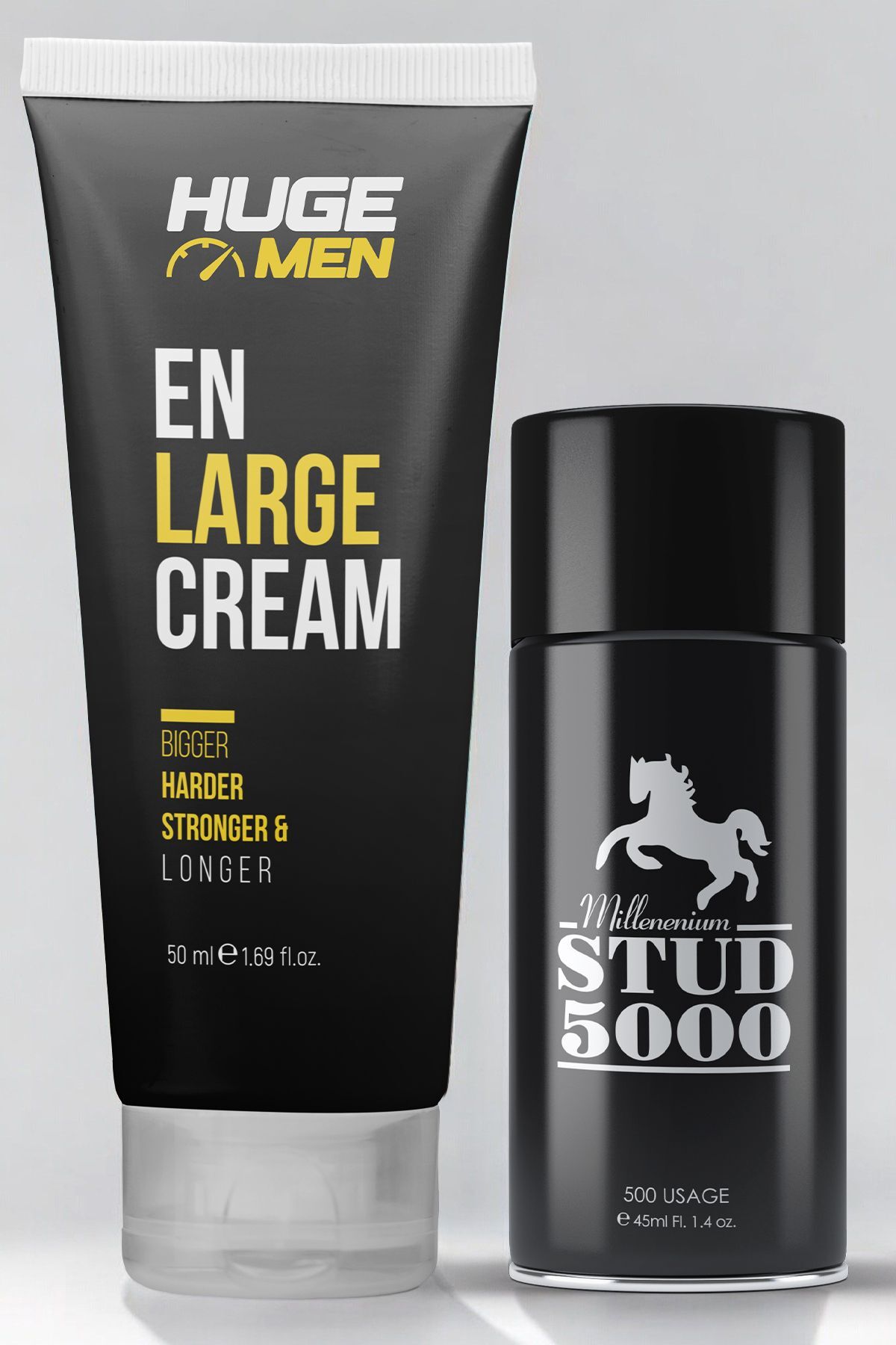 Süper Büyütücülü ve Geciktiricili 50 ml Krem ve sprey 45 ml