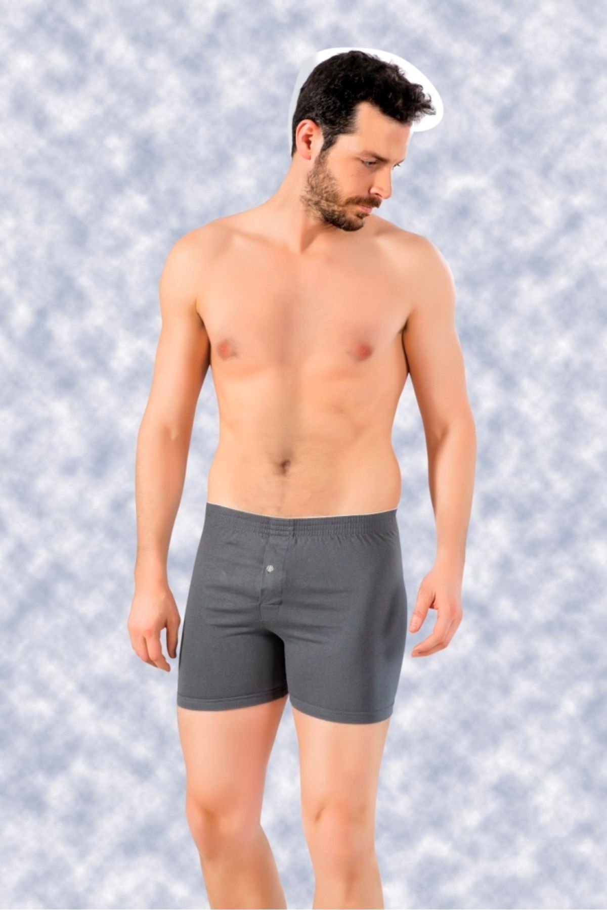 by İGP-ASORTİ - Comfortable Towel Waist Boxer Cotton 3