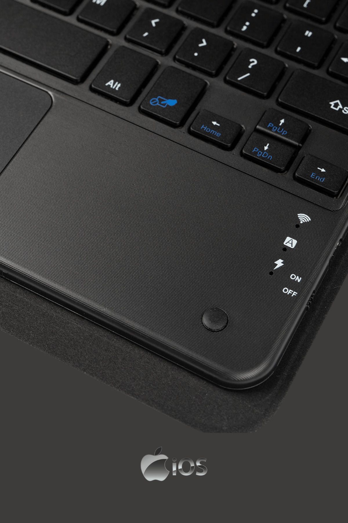 Fuchsia-iPad Air 11 2024 M2 - متوافق مع Fuchsia، بلوتوث مع لوحة اللمس ولوحة المفاتيح 4