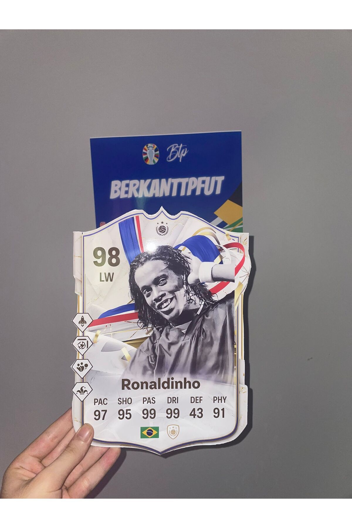 BERKANTTP Ronaldinho FC Number 24 Greats of the Game Icon