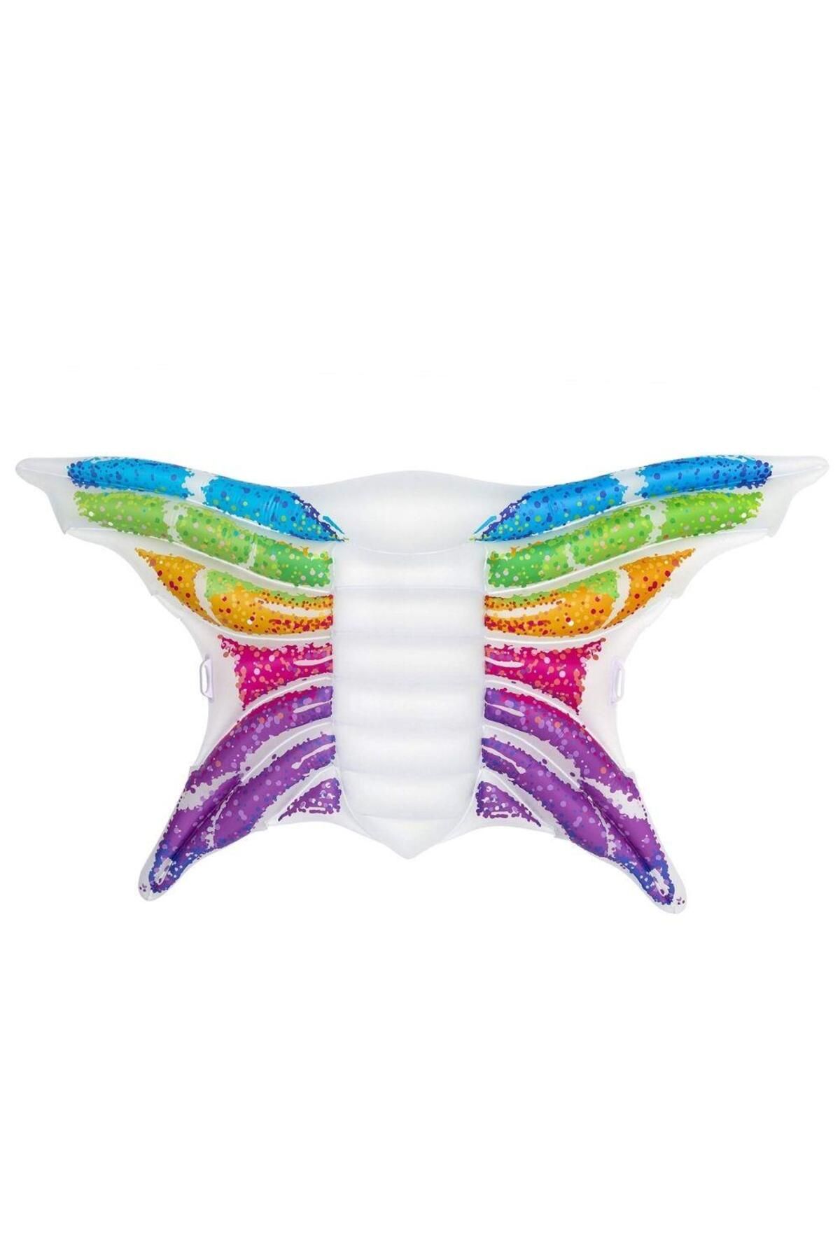 BESTWAY-Bestway Rainbow Butterfly Pool Float 2.94M X 1.93M 26-43261 1