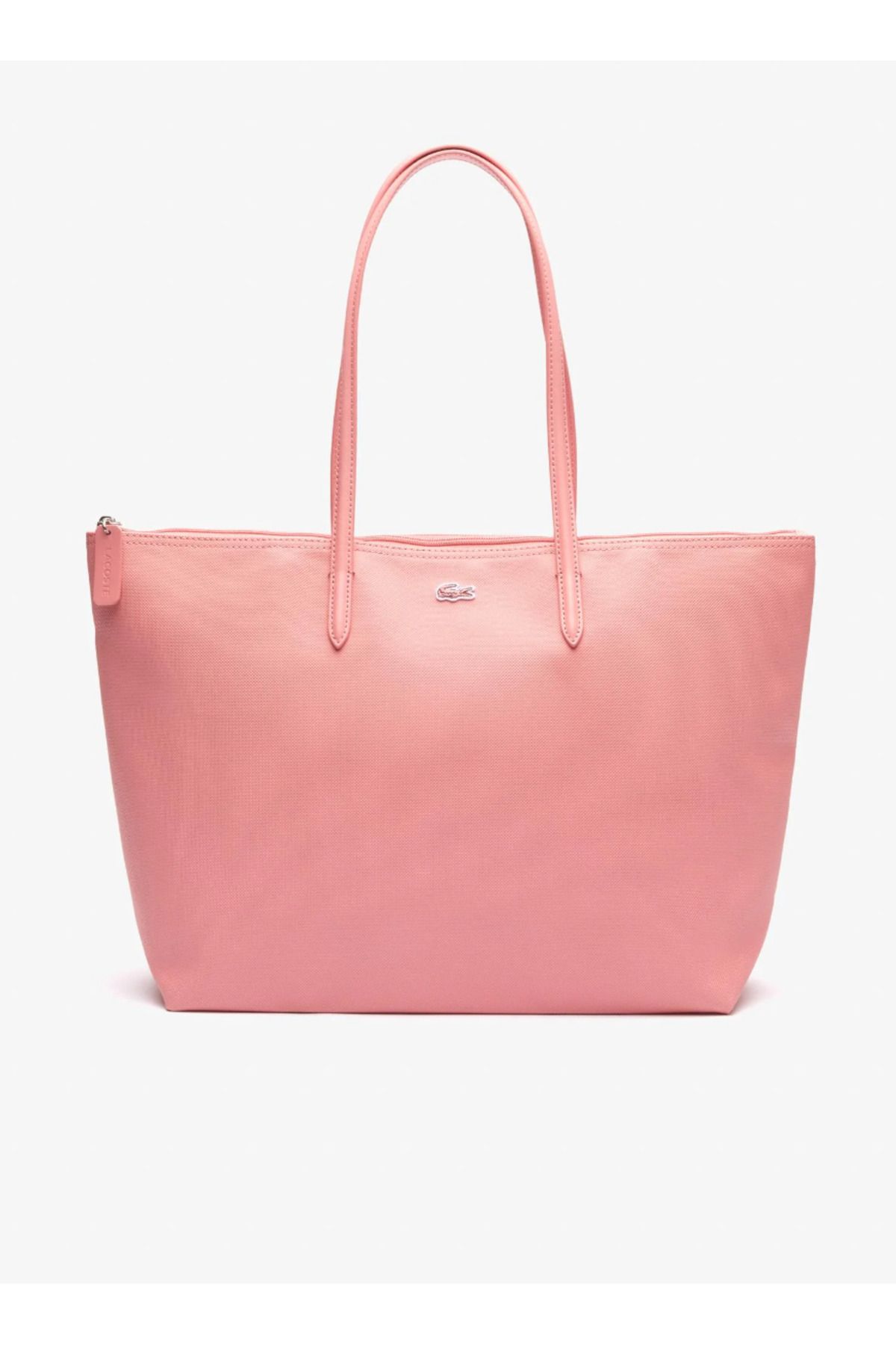 Lacoste tote bag pink clearance