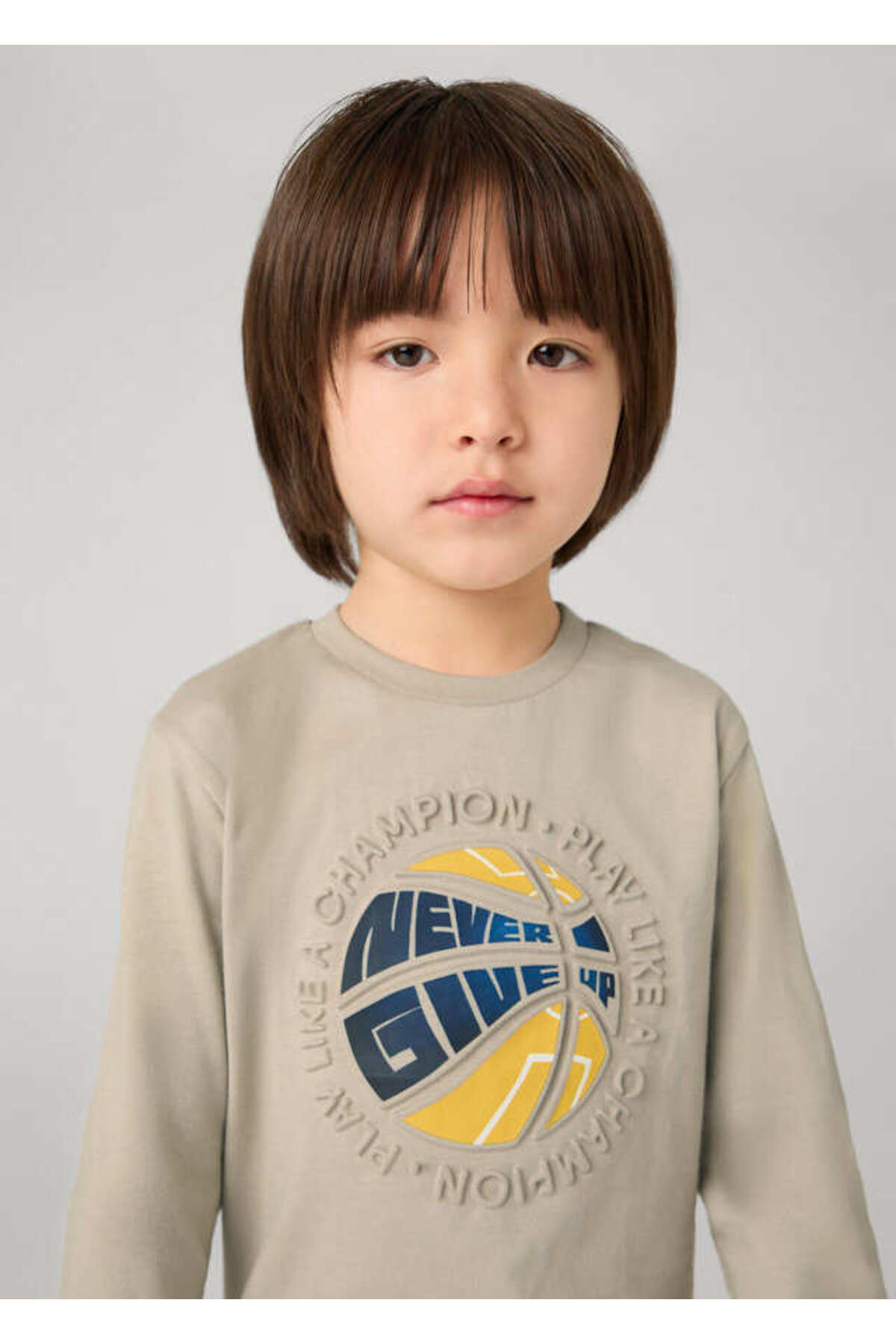 سویشرت پسرانه بژ Mayoral | MYRL4050 اورجینال - تصویر 2