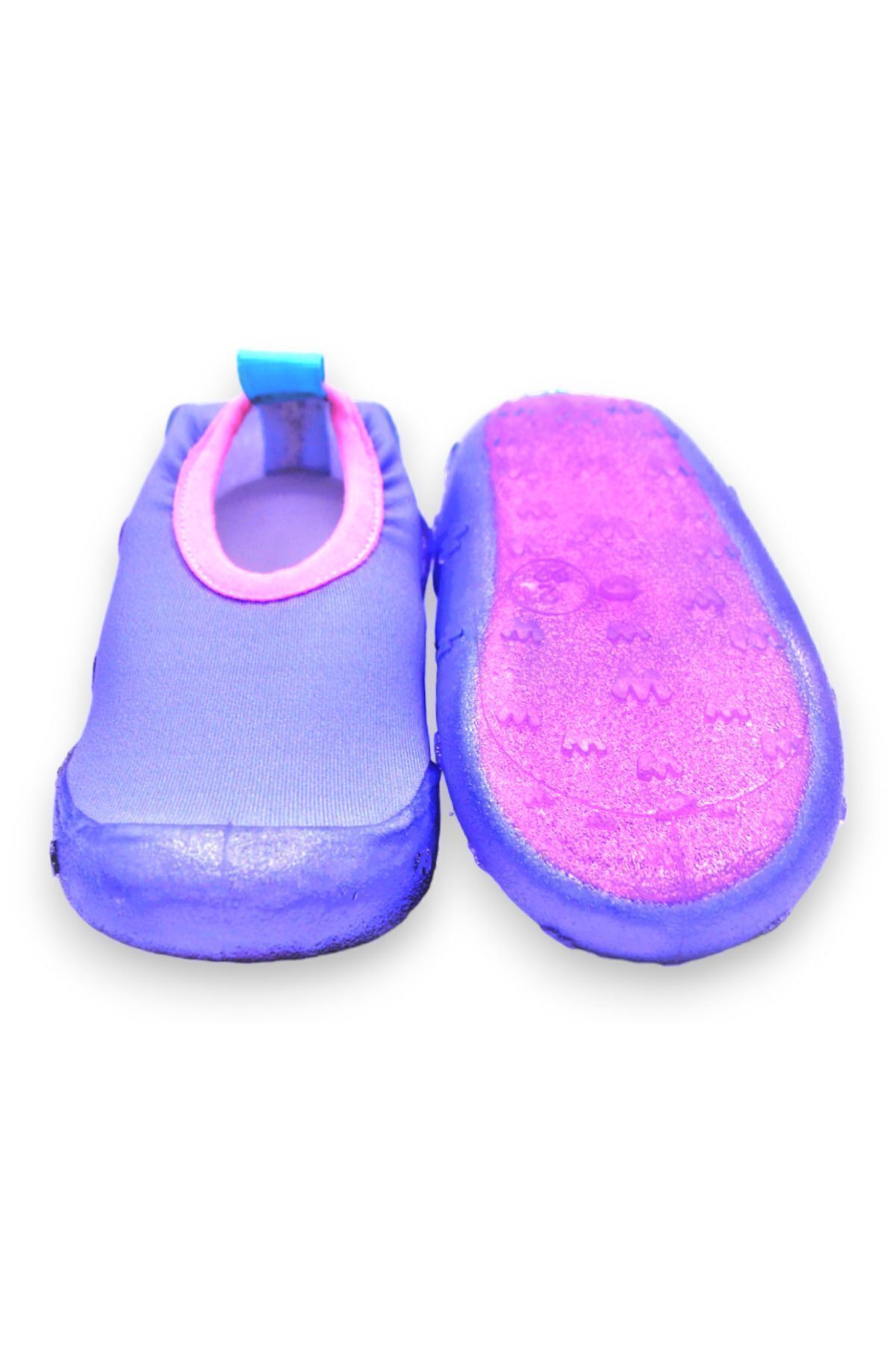 First Step-Pantofi de mare liliac pentru fete - Talpă anti-alunecare, F-7046 3
