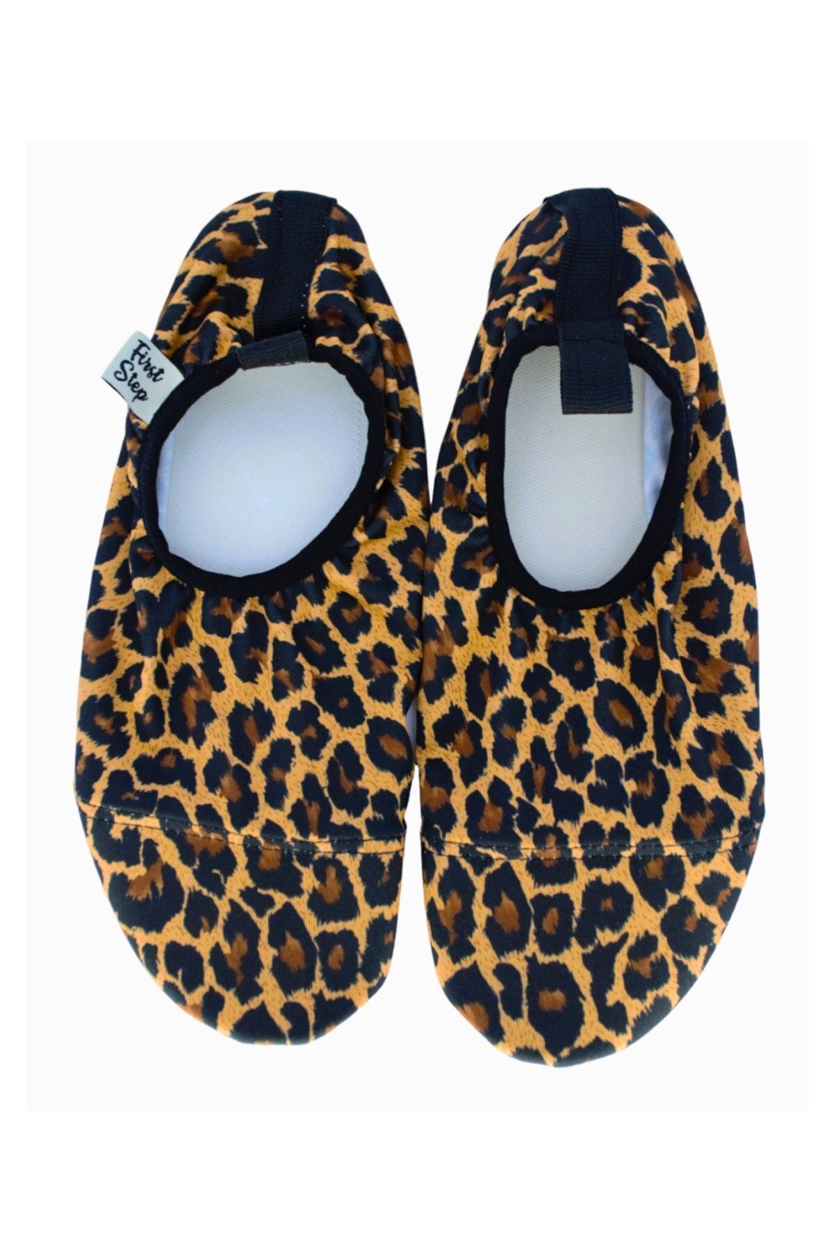 First Step-Leopard Patterned Mother and Daughter Combinable Pool and Sea Shoes (Sold Separately)-F-902 4